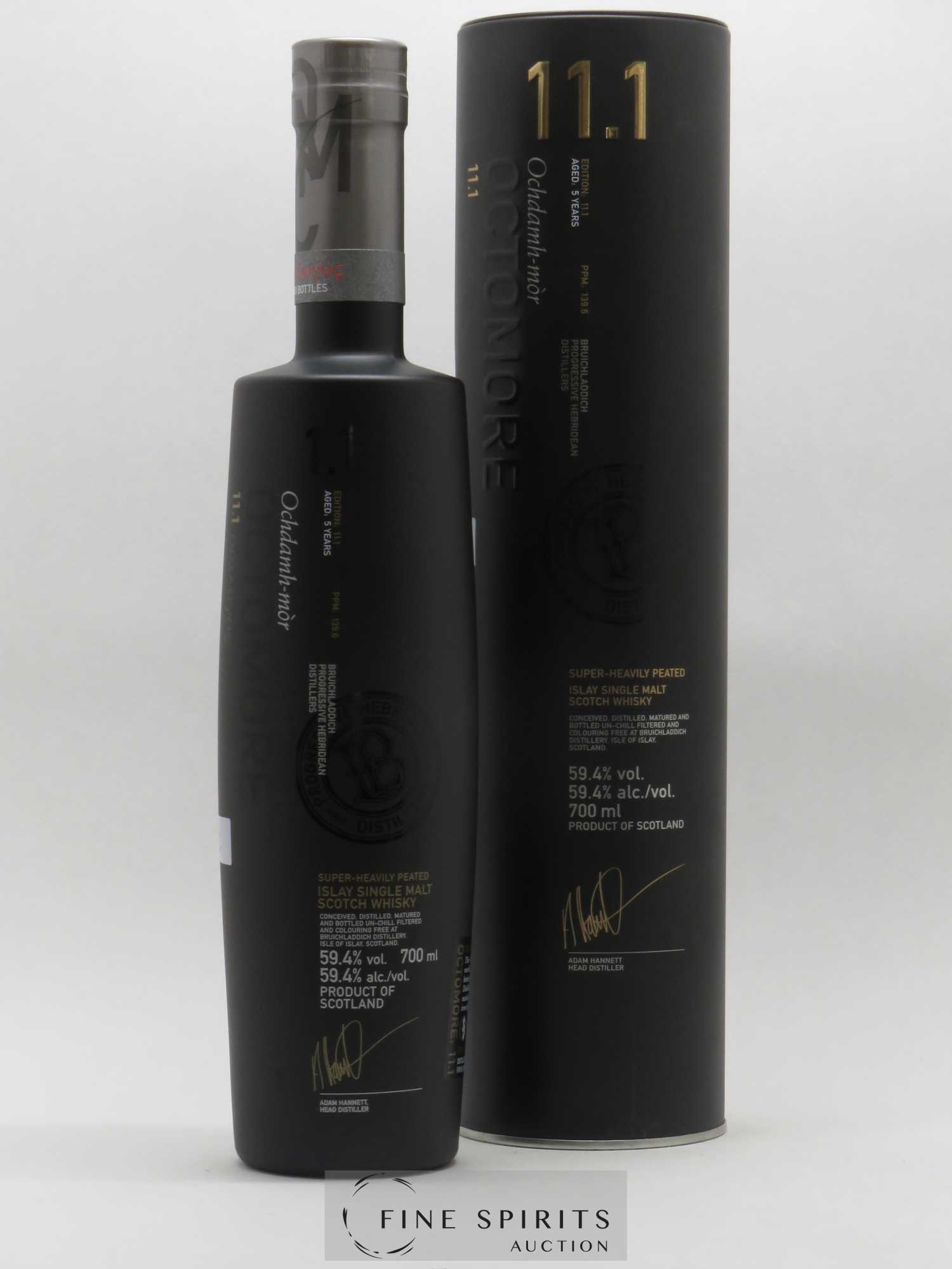Octomore 5 years Of. Edition 11.1 Super-Heavily Peated - One of 30.000 bottles Limited Edition - Lot de 1 bouteille - 0