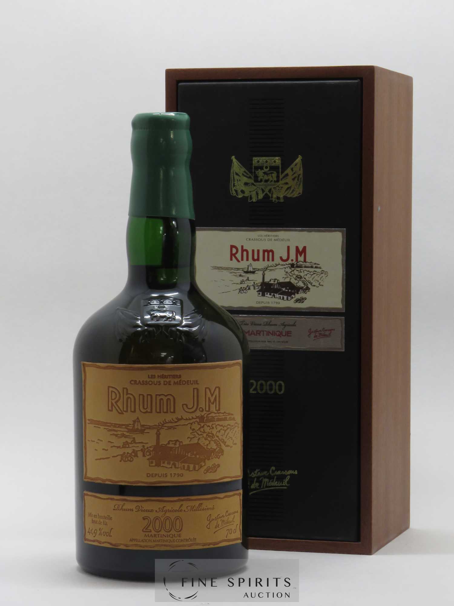 J.M 15 years 2000 Of. bottled 2015 Brut de Fût N°03935 - Lot de 1 bouteille - 0