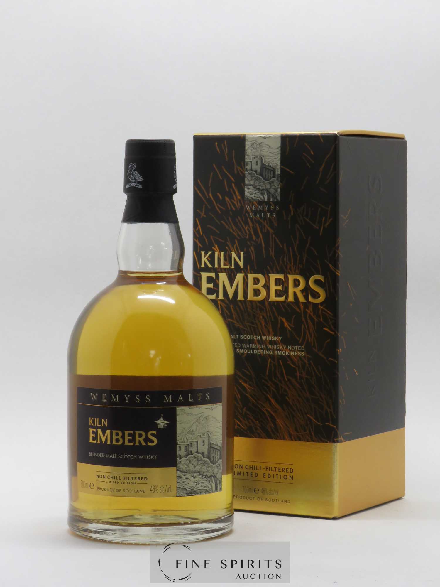 Kiln Embers Of. Non-Chill filtered - Limited Edition Wemyss Malts - Lot de 1 bouteille - 0