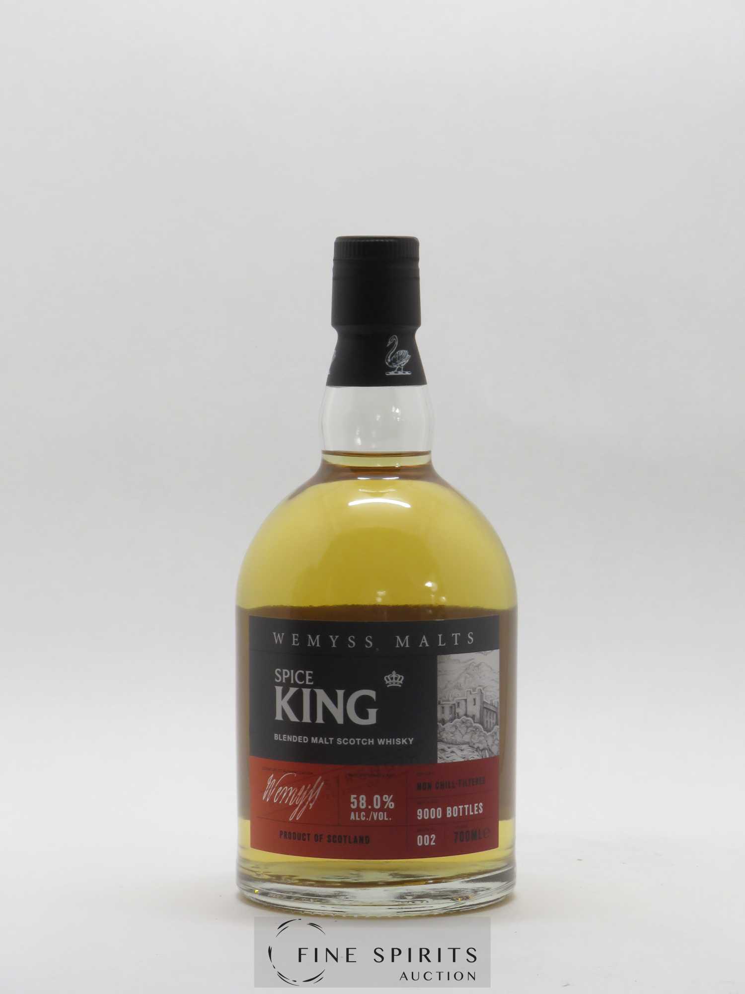 Spice King Of. Batch n°002 - One of 9000 bottles Wemyss Malts - Lot de 1 bouteille - 1