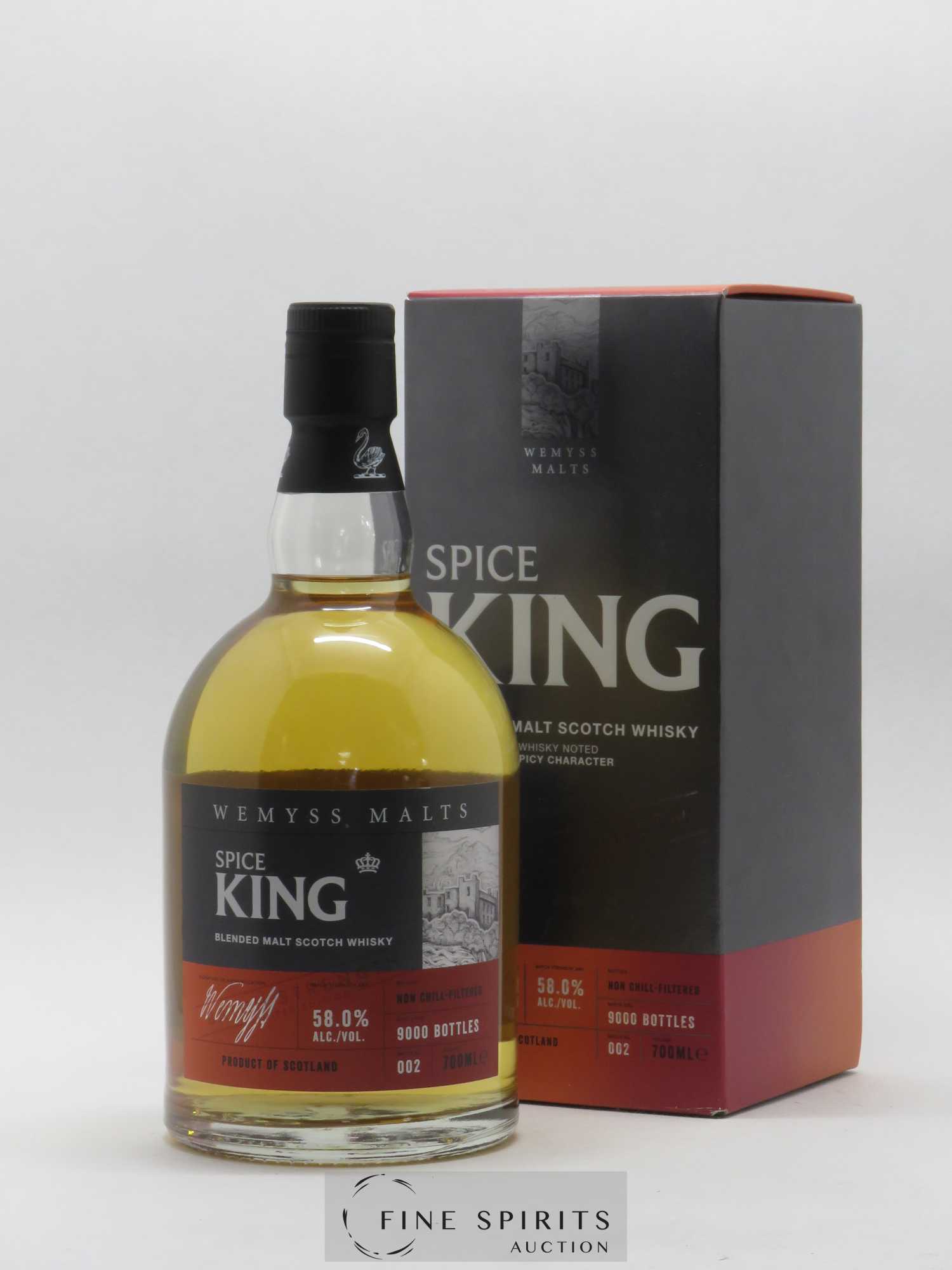 Spice King Of. Batch n°002 - One of 9000 bottles Wemyss Malts - Lot de 1 bouteille - 0