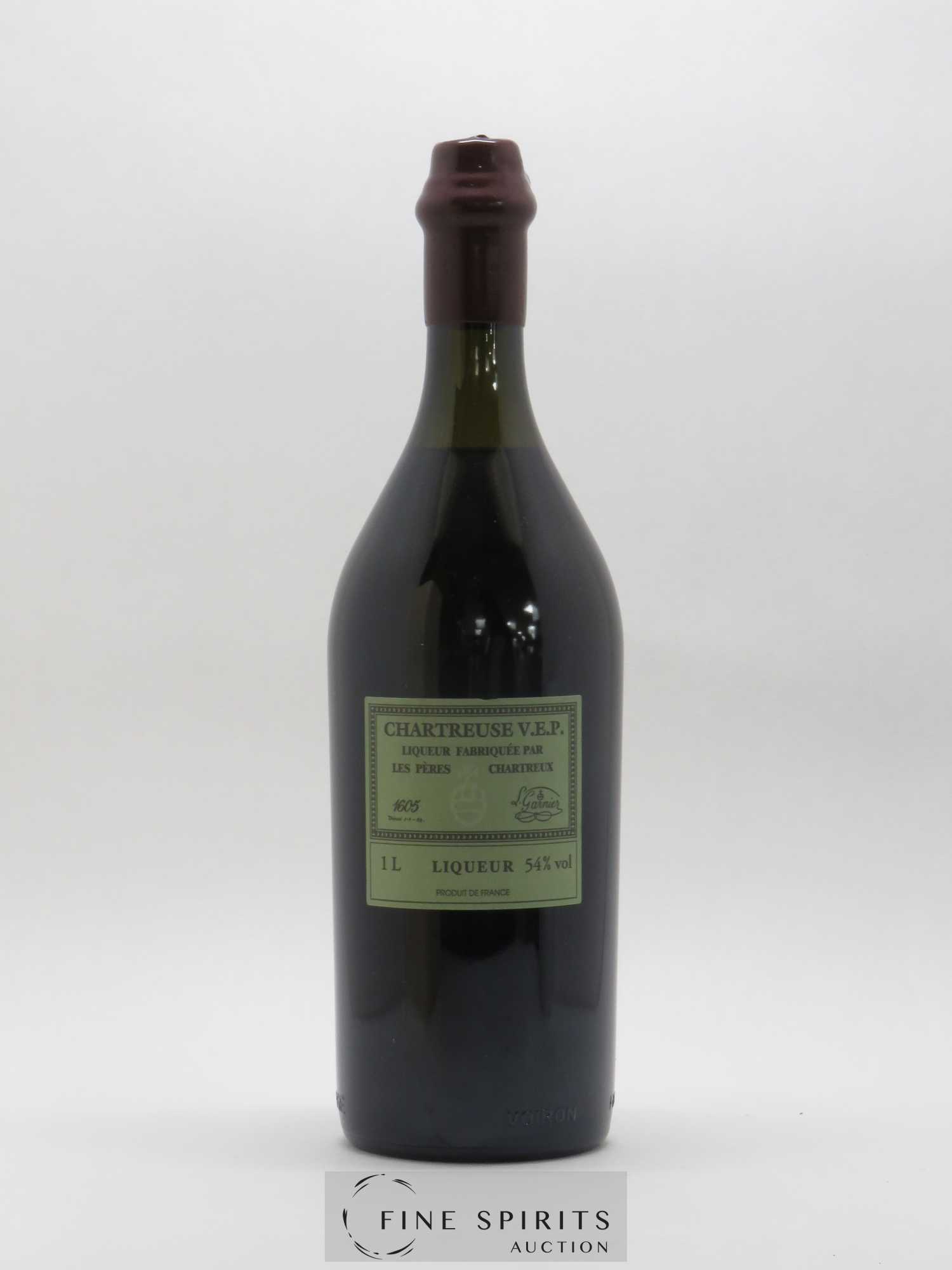 Chartreuse Of. Verte V.E.P. Mise 2020 - Lot de 1 litre - 1