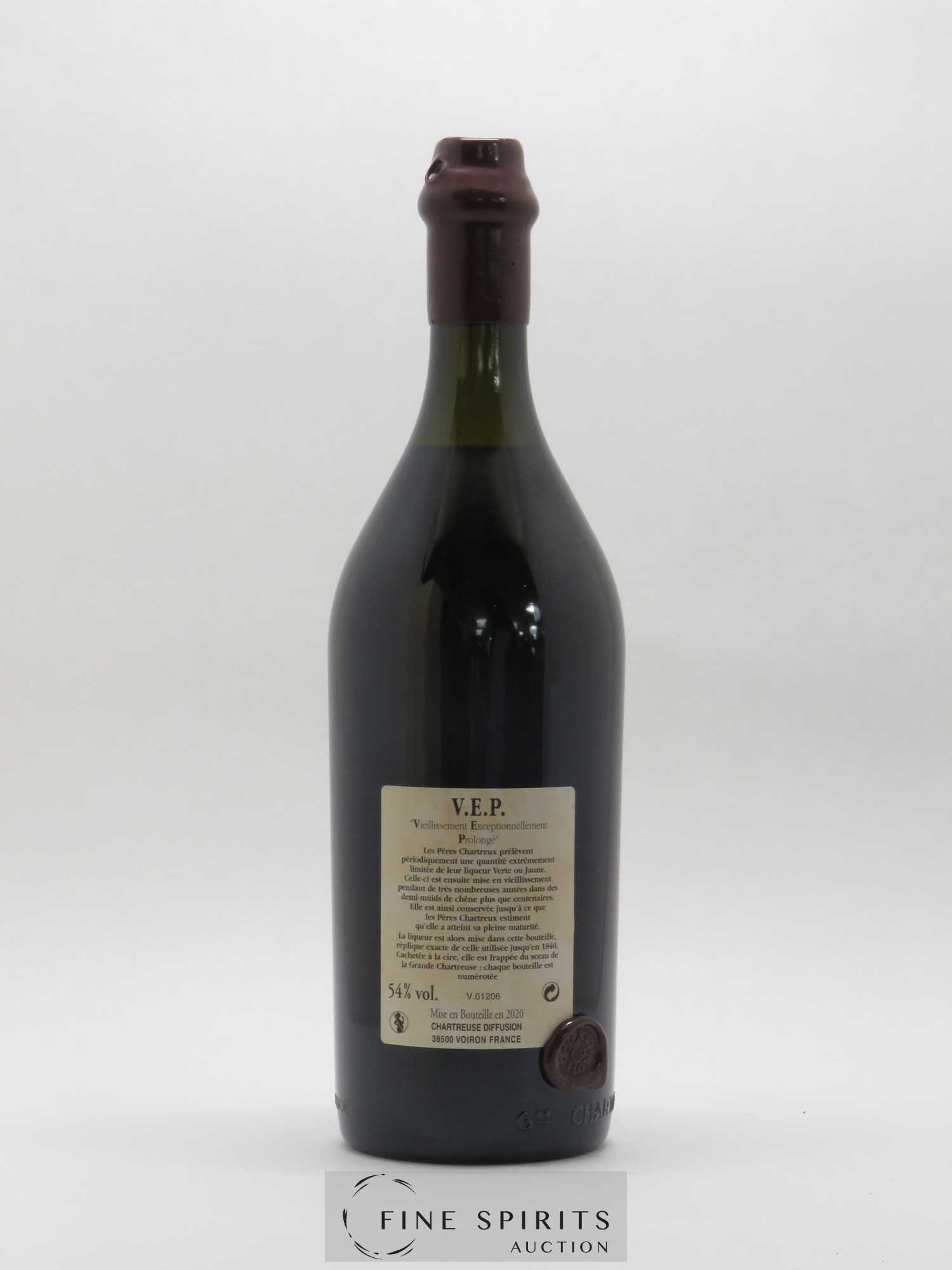 Chartreuse Of. Verte V.E.P. Mise 2020 - Lot de 1 litre - 2