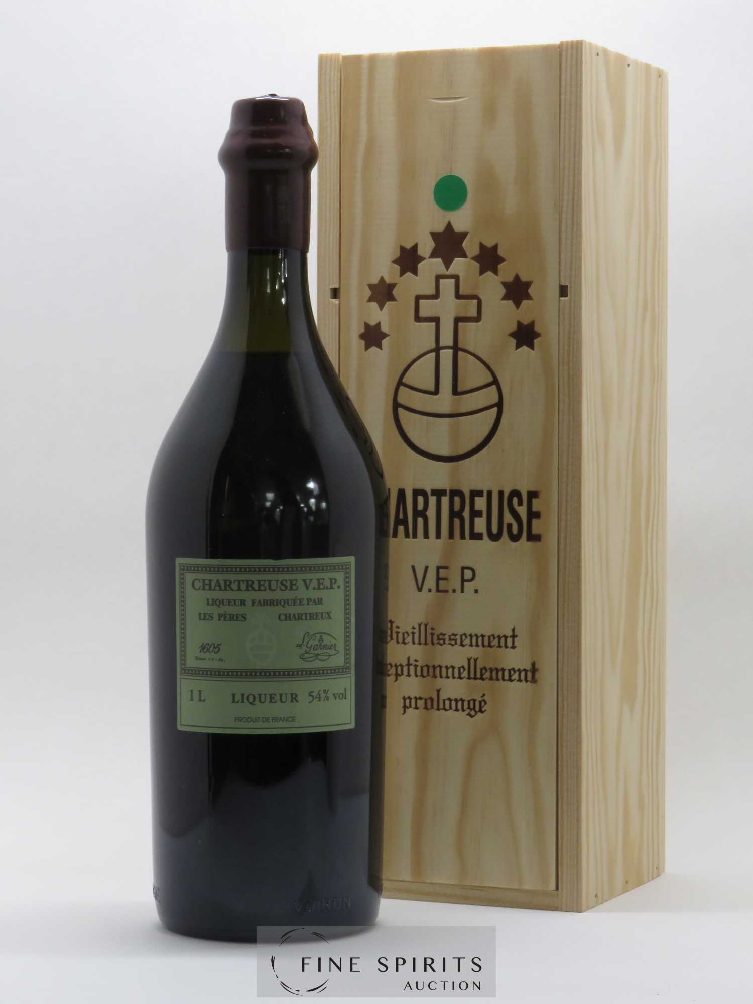 Chartreuse Of. Verte V.E.P. Mise 2020 - Lot de 1 litre - 0