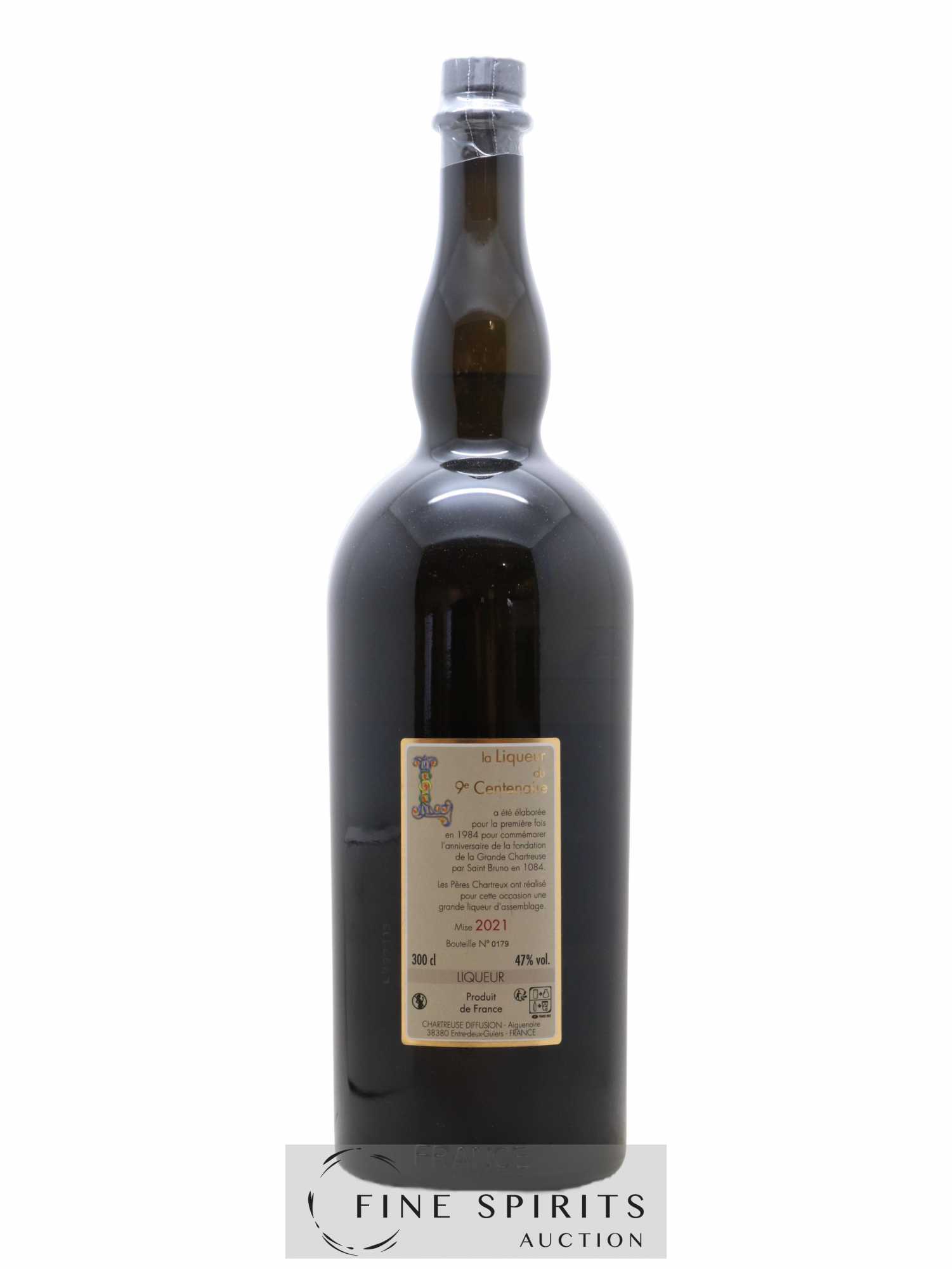 Chartreuse Of. Liqueur du 9e Centenaire Mise 2021 (3L) - Posten von 1 Flasche - 1