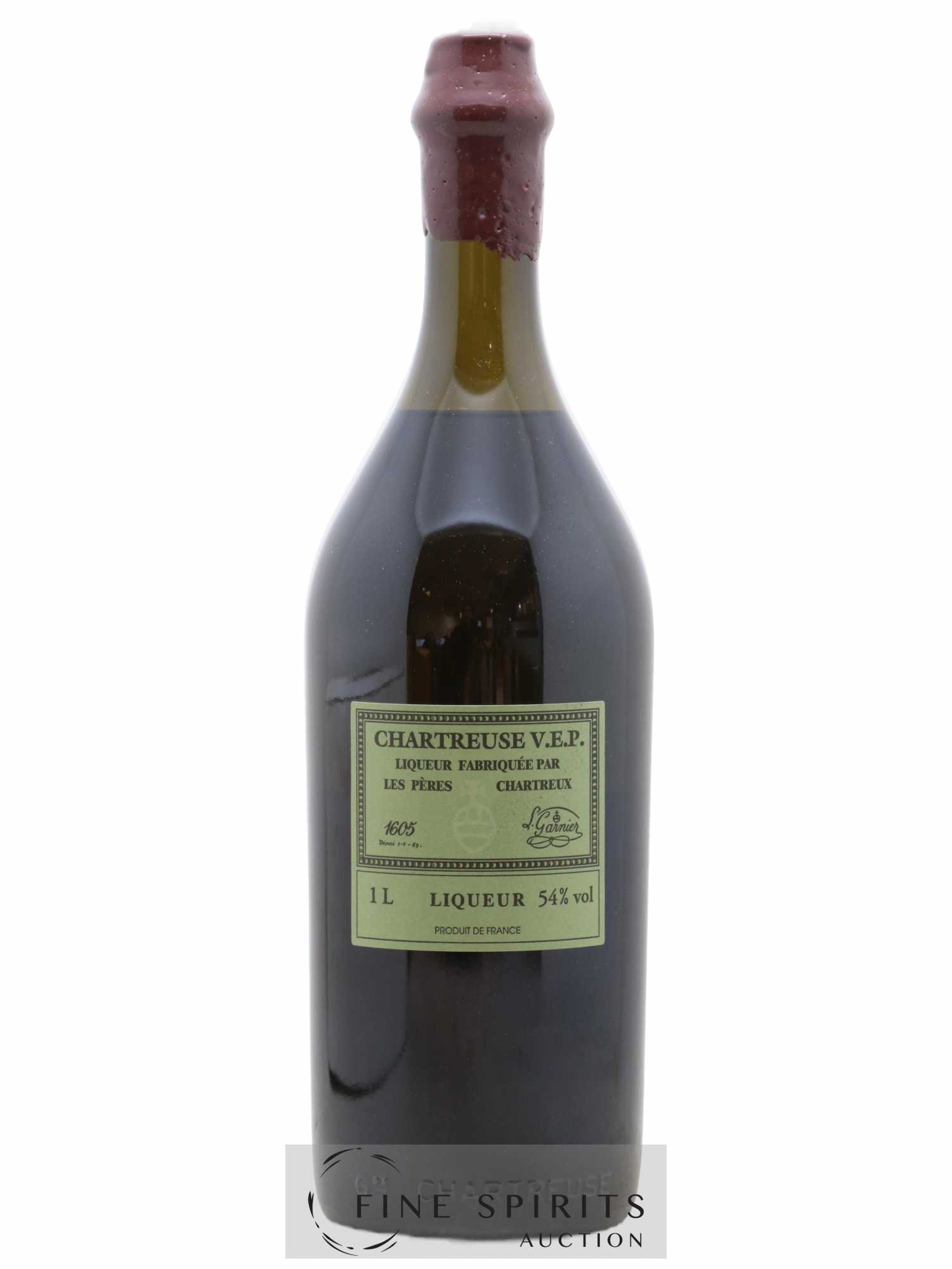 Chartreuse Of. Verte V.E.P. Mise 2022 - Lot de 1 bouteille - 1