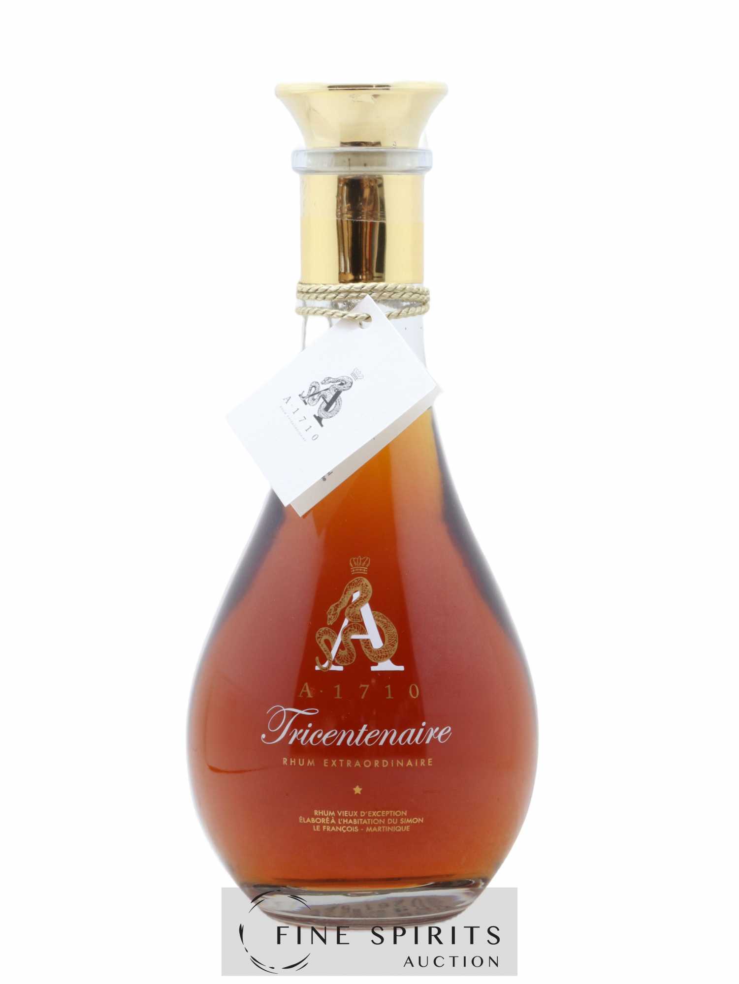 A1710 Of. Tricentenaire Rhum Extraordinaire - Lot de 1 bouteille - 1