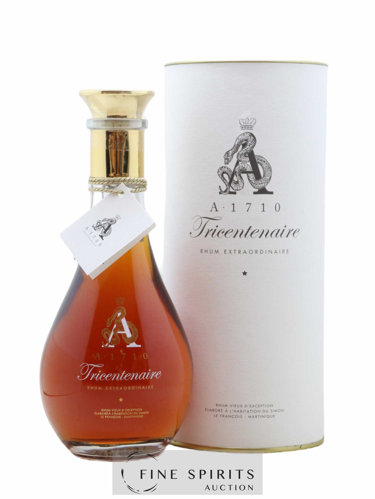 A1710 Of. Tricentenaire Rhum Extraordinaire - Lot de 1 bouteille - 0