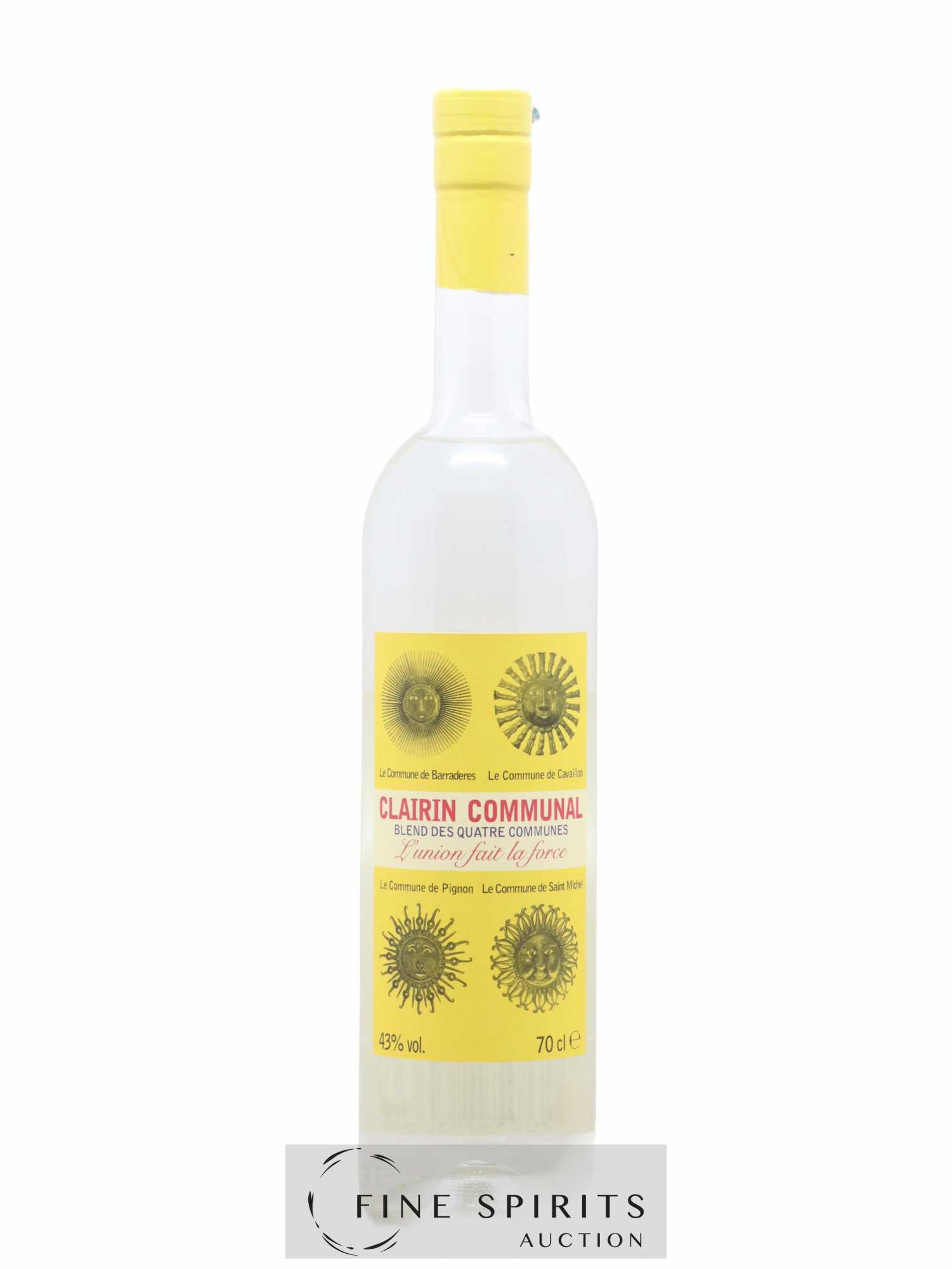 Clairin Communal Spirit of Haiti L'Union fait la force Blend des 4 communes - Lot de 1 bouteille - 0