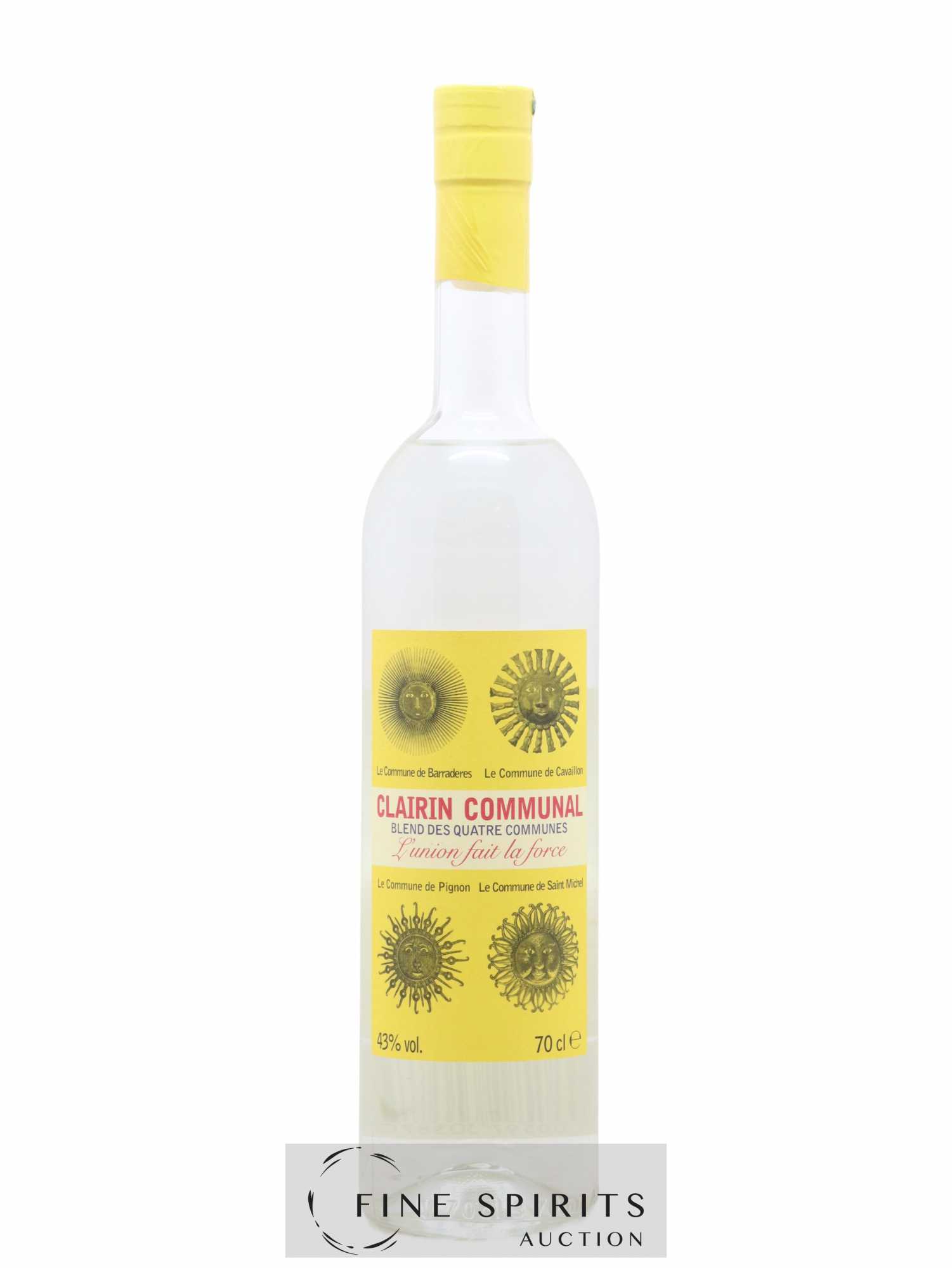 Clairin Communal Spirit of Haiti L'Union fait la force Blend des 4 communes - Lot de 1 bouteille - 0