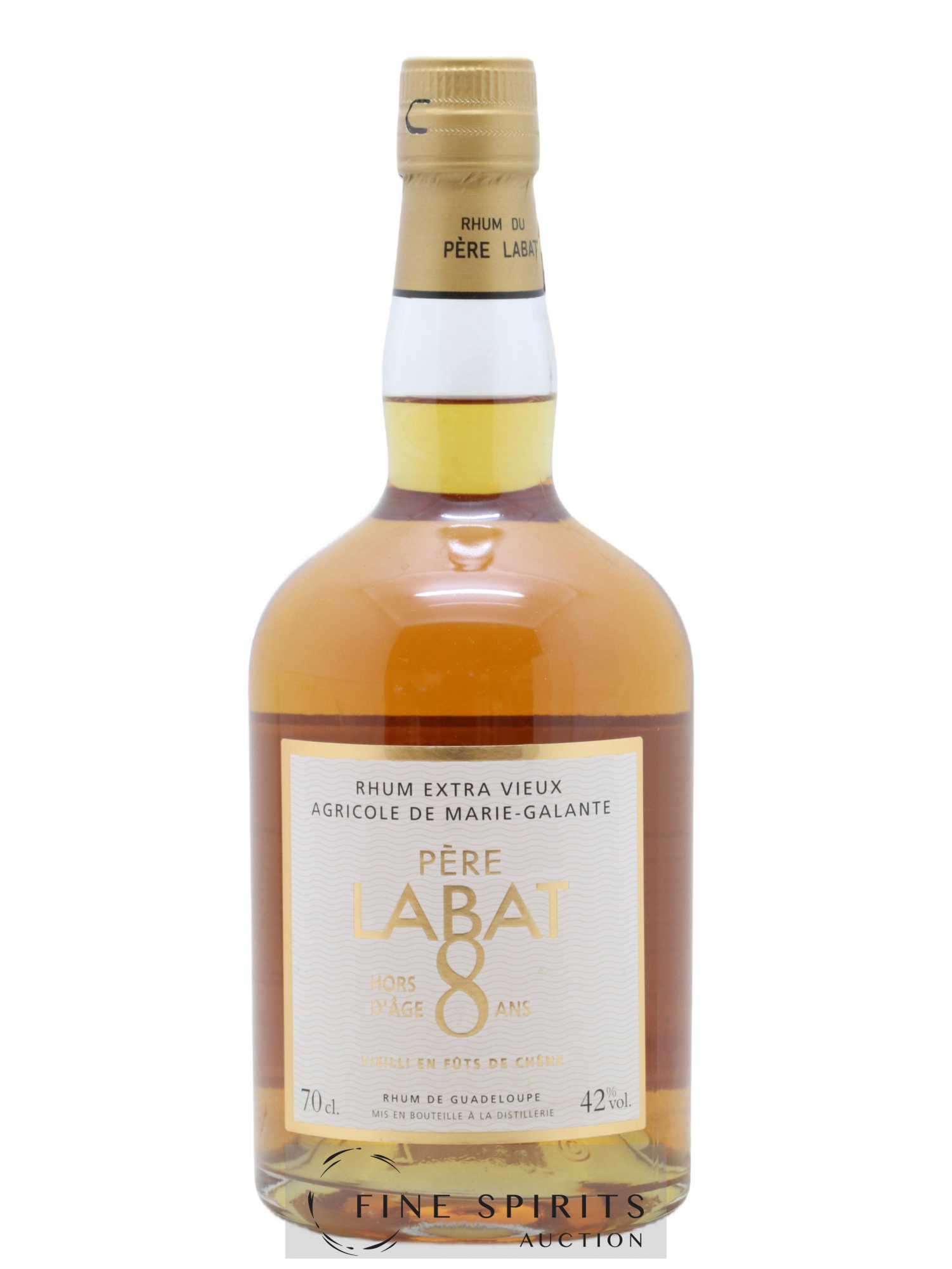 Père Labat 8 years Of. Hors d'Âge Fûts de Chêne - Lot de 1 bouteille - 1
