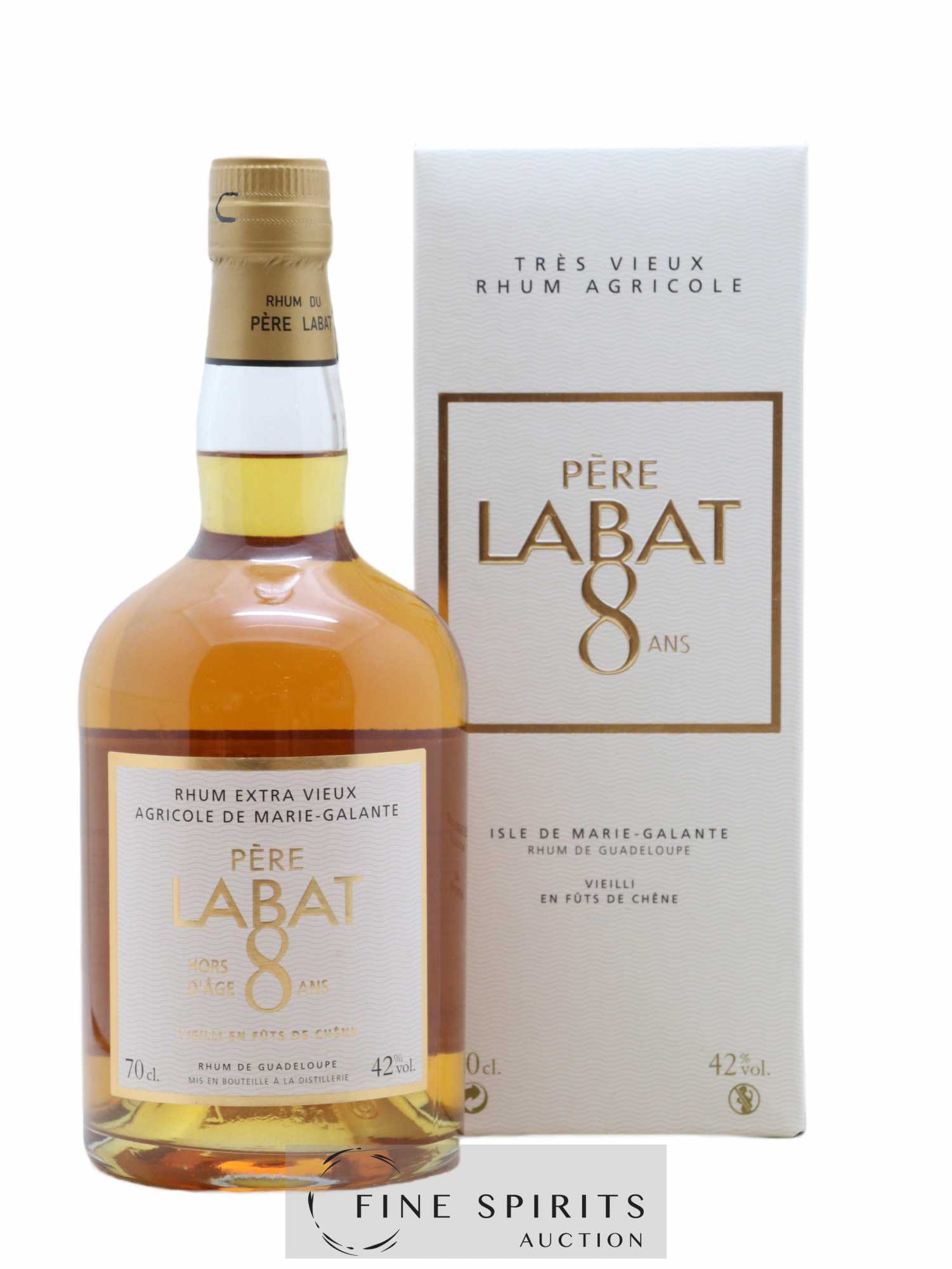Père Labat 8 years Of. Hors d'Âge Fûts de Chêne - Lot de 1 bouteille - 0