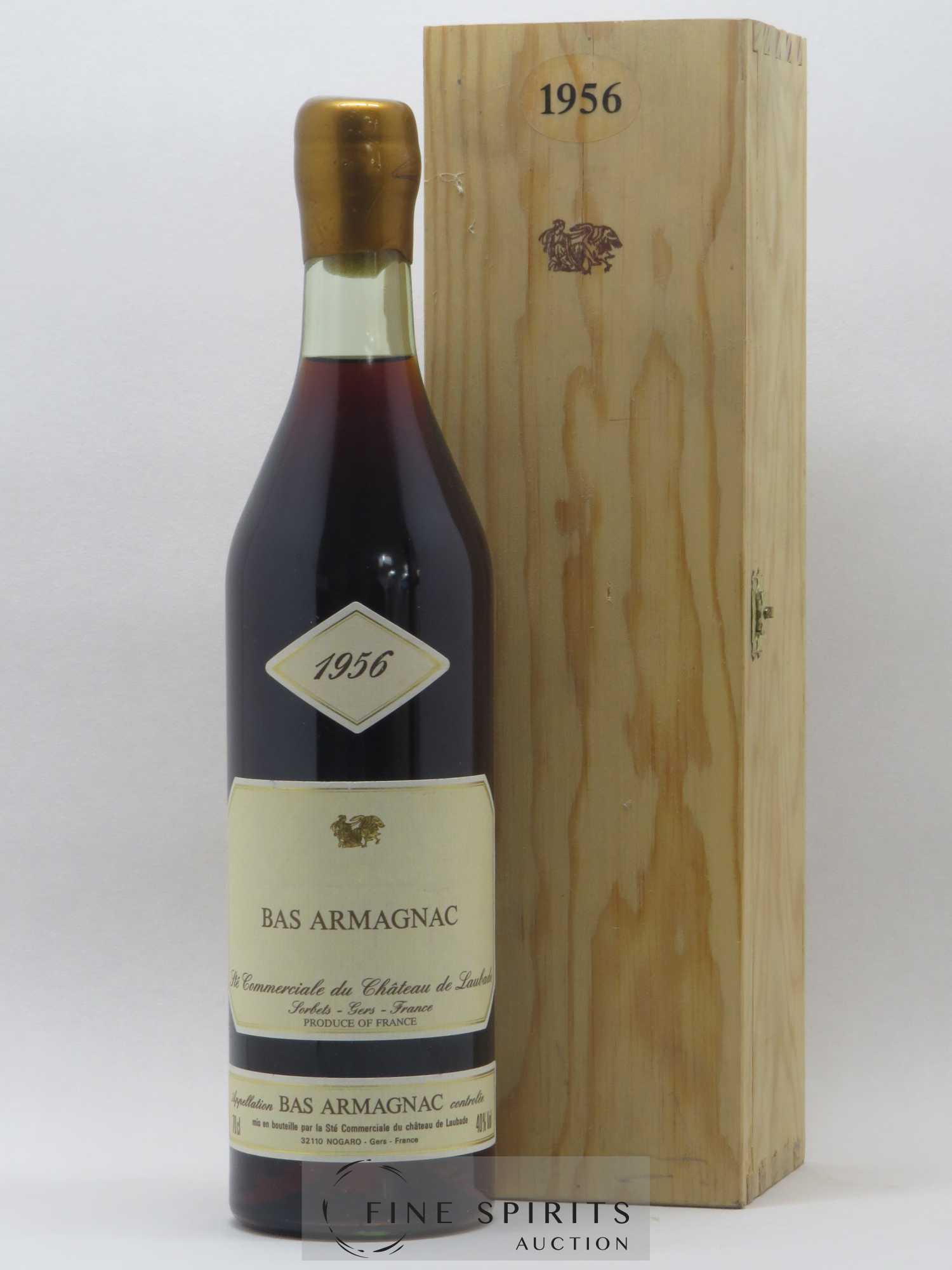 Château de Laubade 1956 Of. bottled 1996 - Lot de 1 bouteille - 0