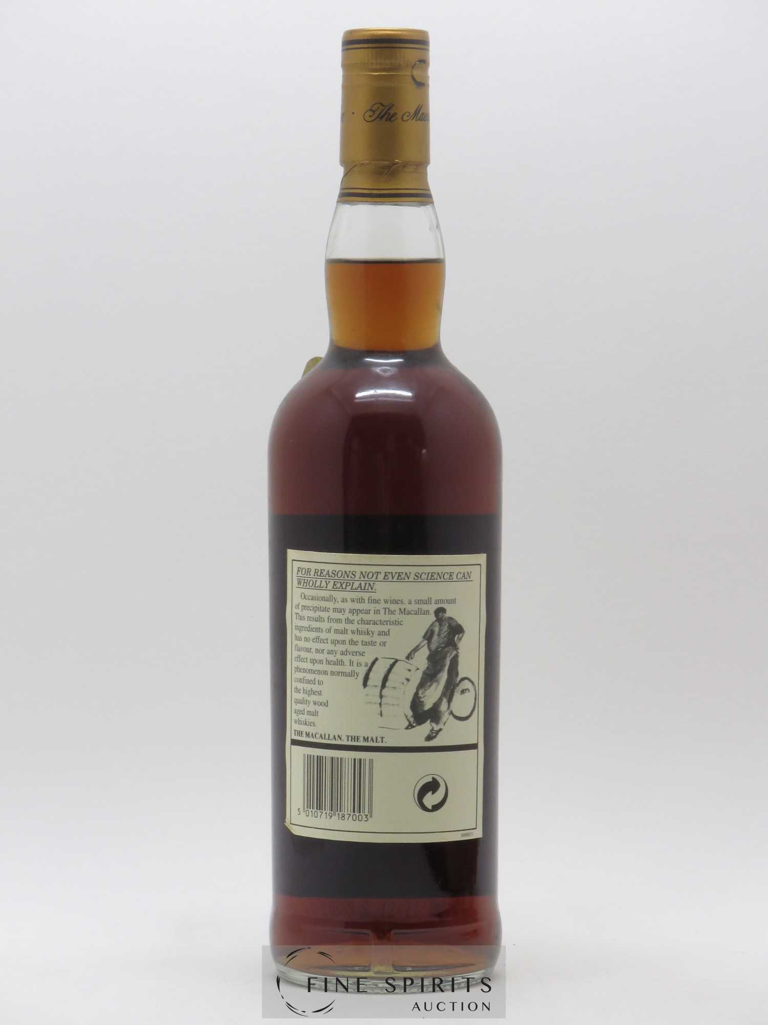 Macallan (The) 18 years 1979 Of. Sherry Wood Matured - bottled 1997 Rothschild Import - Lot de 1 bouteille - 2