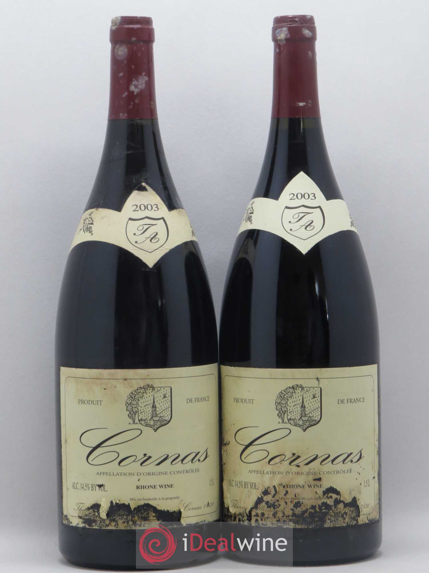 Cornas Thierry Allemand 2003 - Lot de 2 magnums - 0
