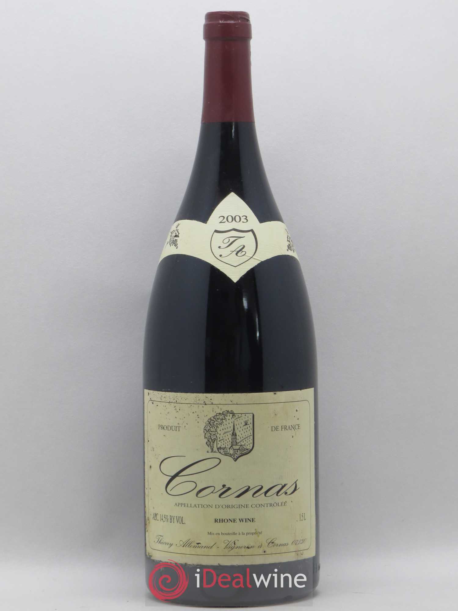 Cornas Thierry Allemand 2003 - Lot de 1 magnum - 0