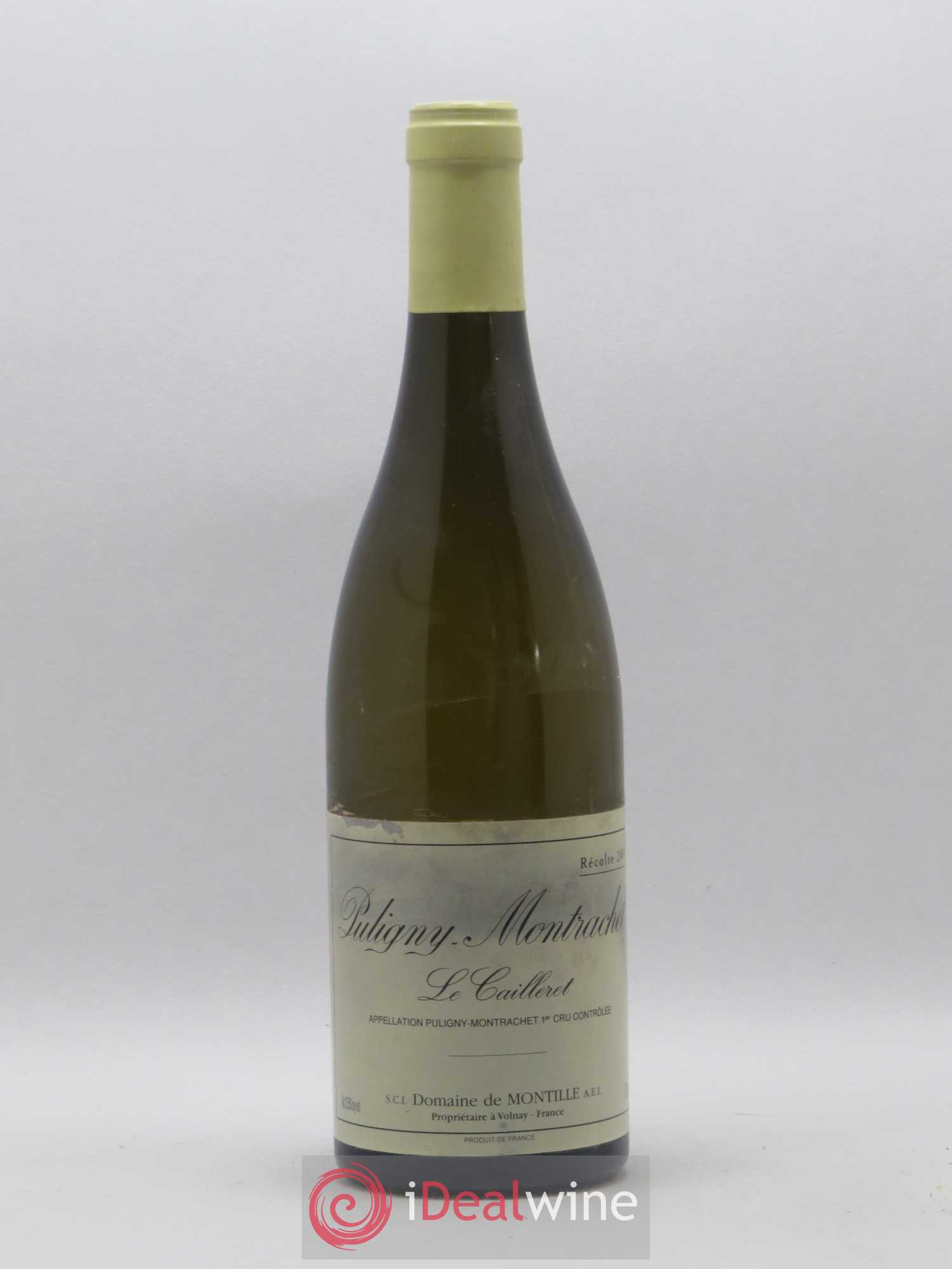 Puligny-Montrachet 1er Cru Le Cailleret De Montille (Domaine) 2001 - Lot de 1 bouteille - 0