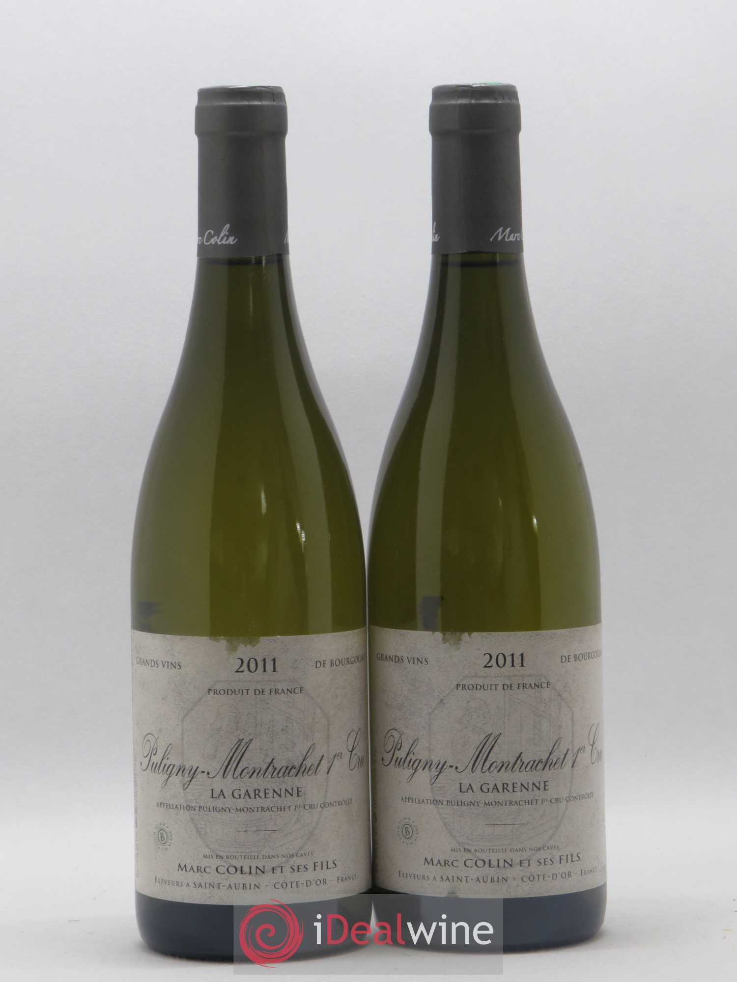 Puligny-Montrachet 1er Cru La Garenne Marc Colin & Fils 2011 - Lot de 2 bouteilles - 0