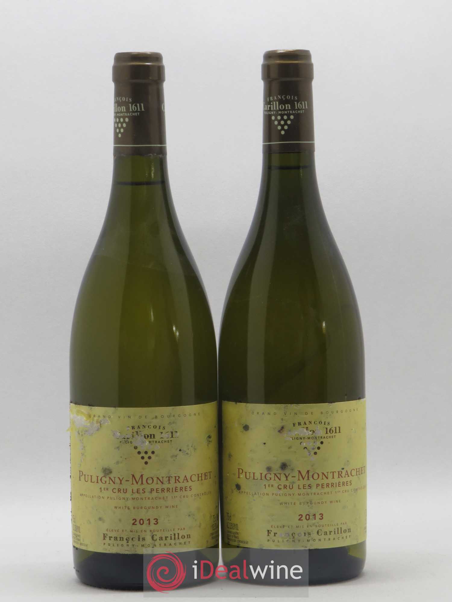 Puligny-Montrachet 1er Cru Les Perrières François Carillon 2013 - Lot de 2 bouteilles - 0