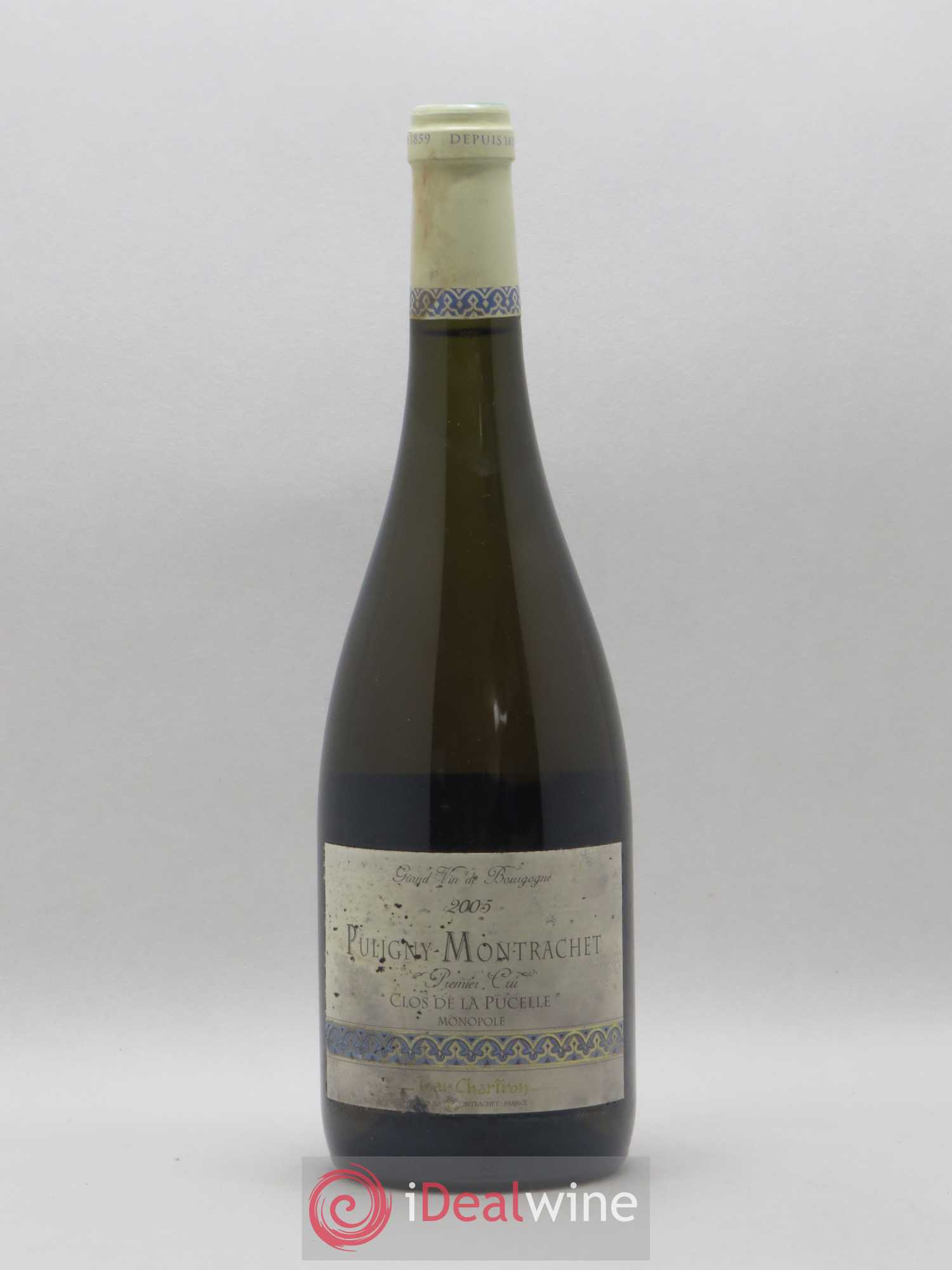 Puligny-Montrachet 1er Cru Clos de la Pucelle Jean Chartron (Domaine) 2005 - Lot de 1 bouteille - 0