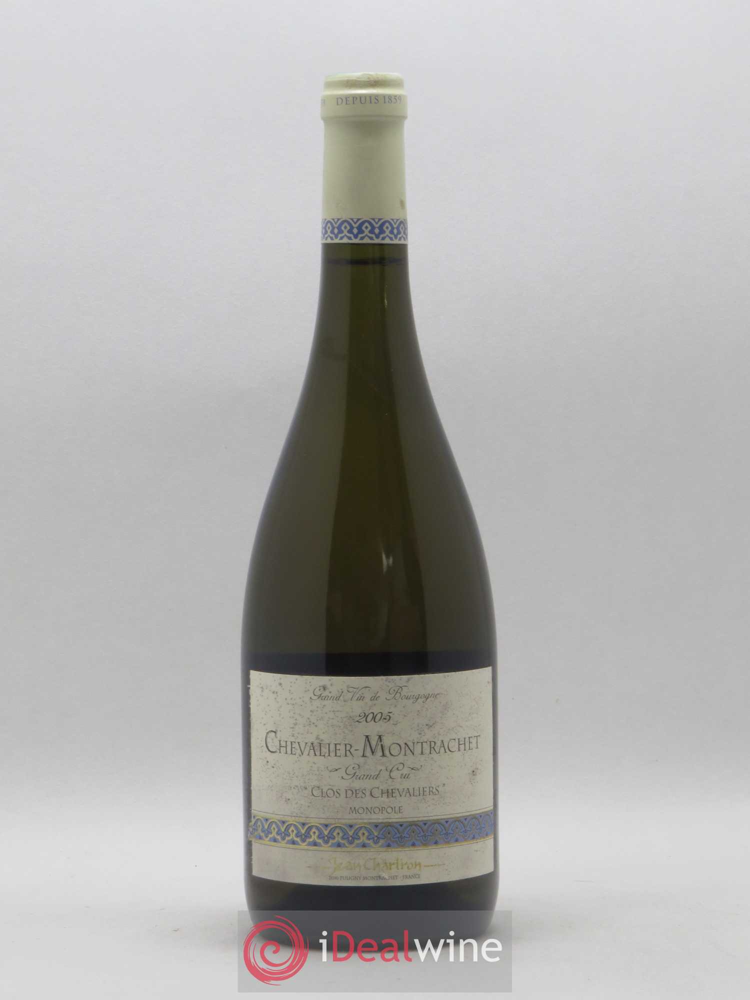 Chevalier-Montrachet Grand Cru Clos des Chevaliers Jean Chartron (Domaine) 2005 - Posten von 1 Flasche - 0