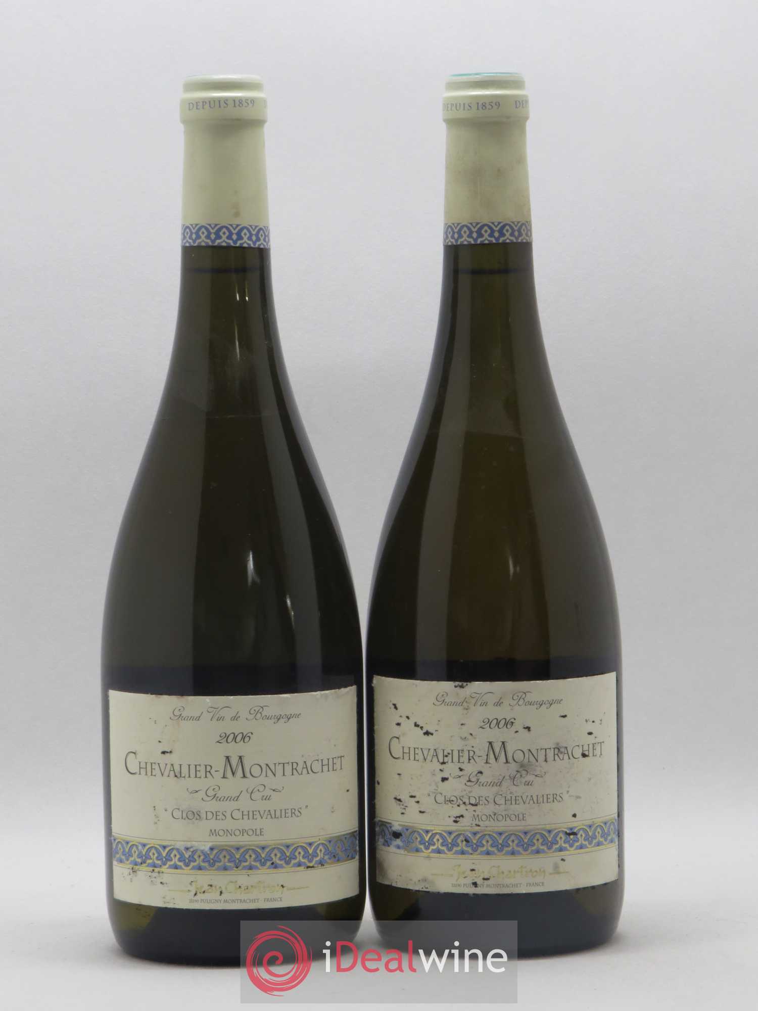 Chevalier-Montrachet Grand Cru Clos des Chevaliers Jean Chartron (Domaine) 2006 - Lot de 2 bouteilles - 0