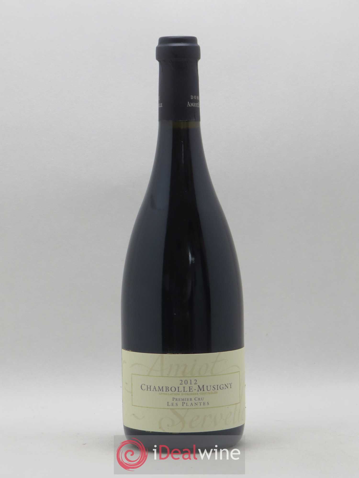 Chambolle-Musigny 1er Cru Les Plantes Amiot-Servelle 2012 - Lot de 1 bouteille - 0