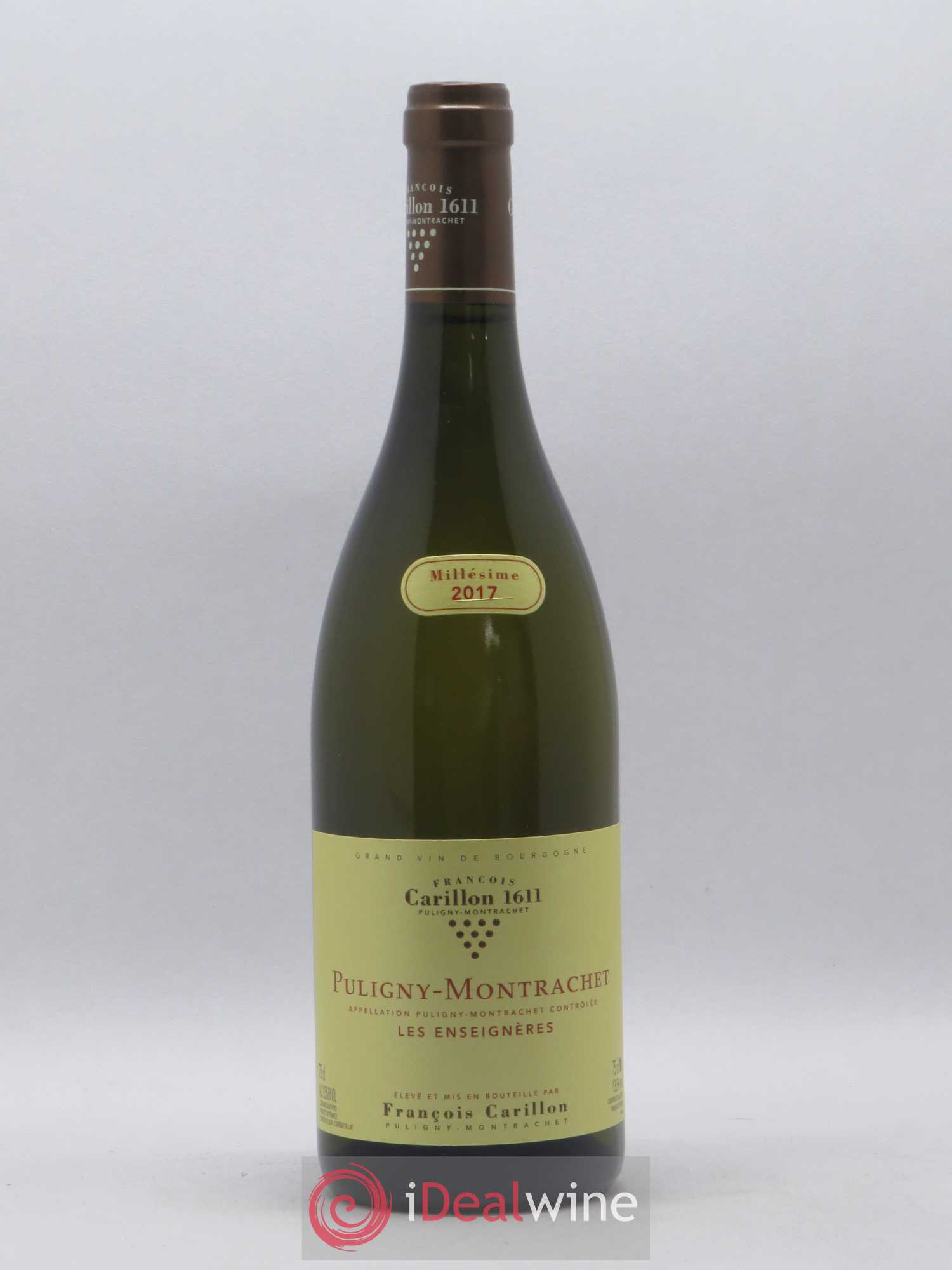 Puligny-Montrachet Les Enseignères François Carillon 2017 - Lot de 1 bouteille - 0