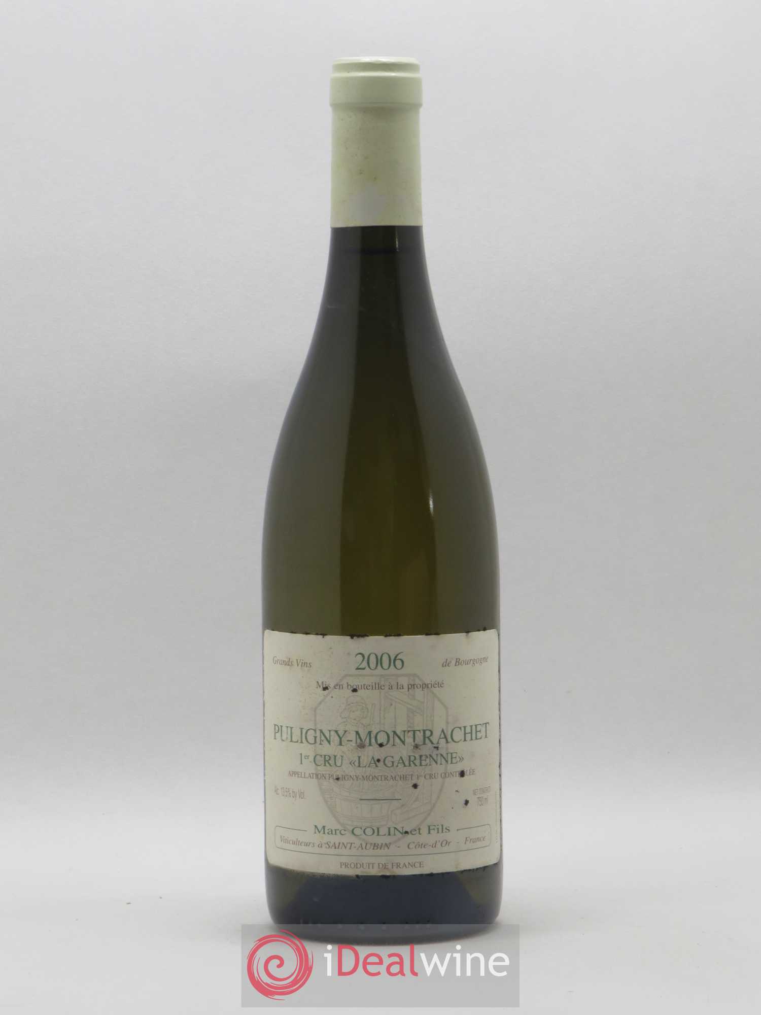 Puligny-Montrachet 1er Cru La Garenne Marc Colin & Fils 2006 - Lot de 1 bouteille - 0