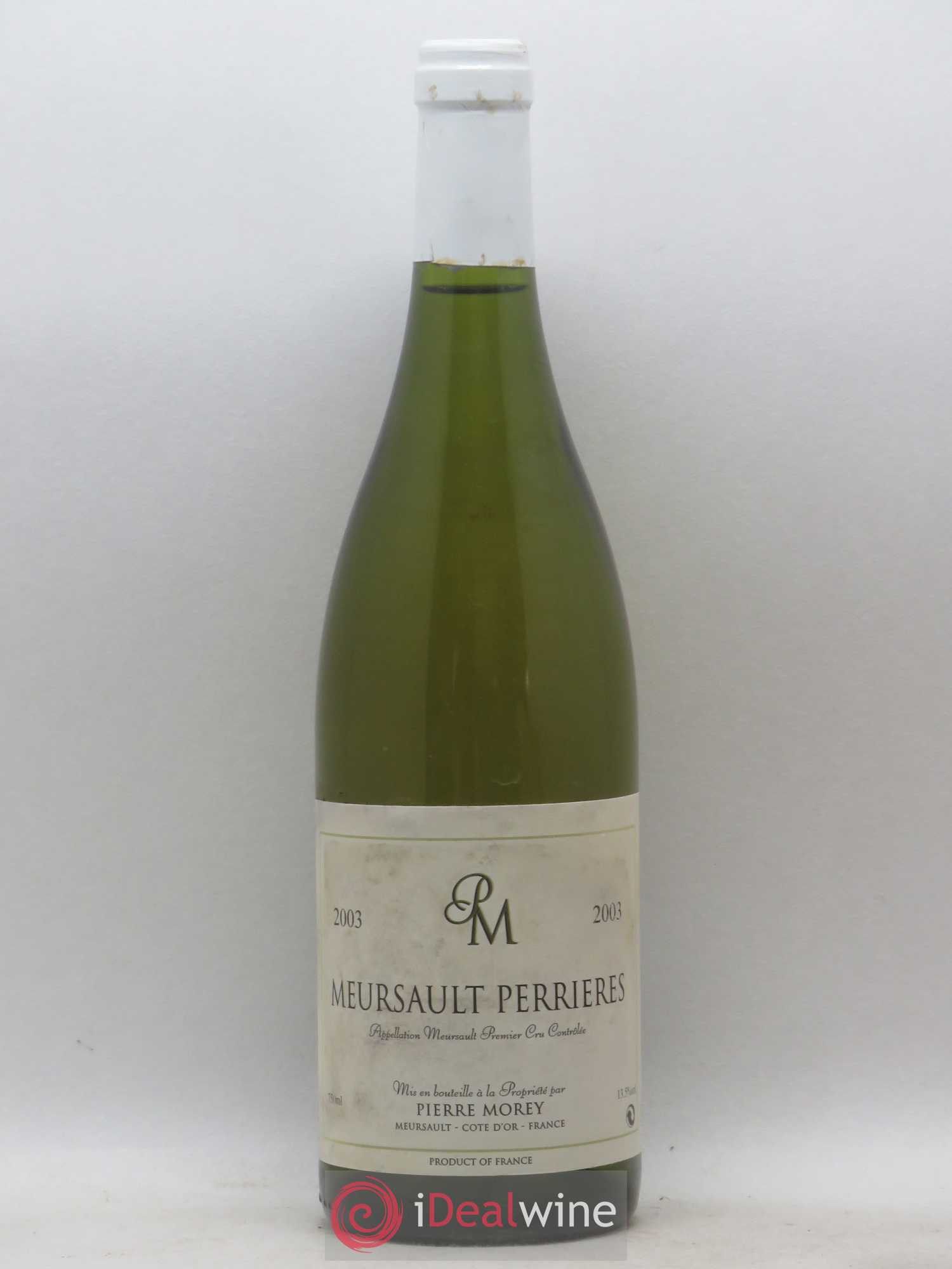 Meursault 1er Cru Perrières Pierre Morey (Domaine) 2003 - Posten von 1 Flasche - 0