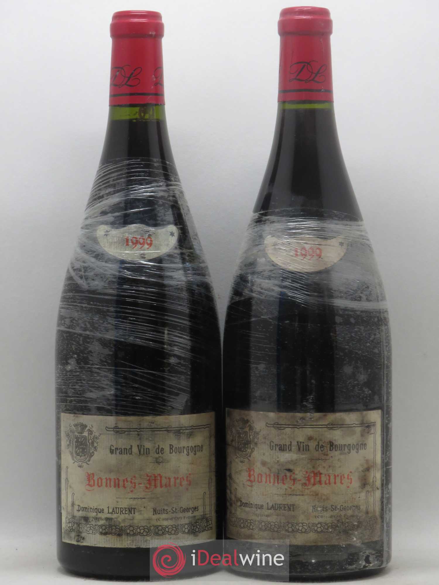 Bonnes-Mares Grand Cru Dominique Laurent 1999 - Lot de 2 magnums - 0