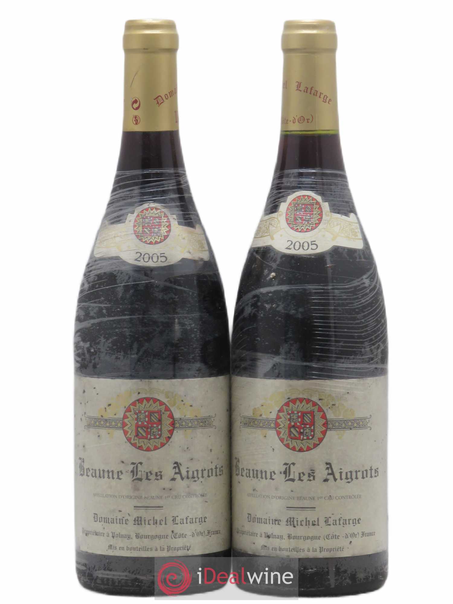 Beaune 1er Cru Les Aigrots Lafarge (Domaine) 2005 - Lot de 2 bouteilles - 0
