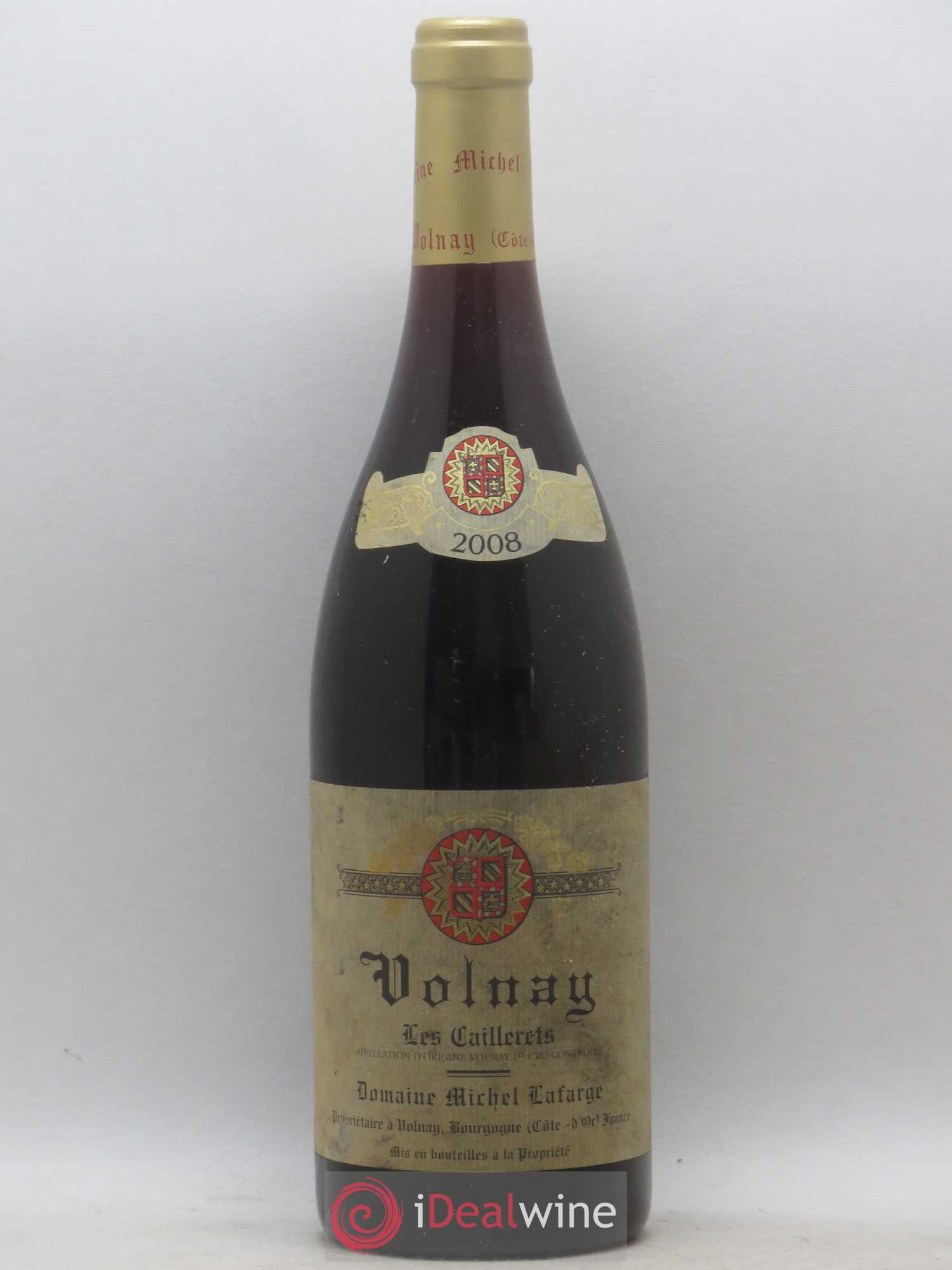 Volnay 1er Cru Les Caillerets Lafarge (Domaine) 2008 - Lot de 1 bouteille - 0