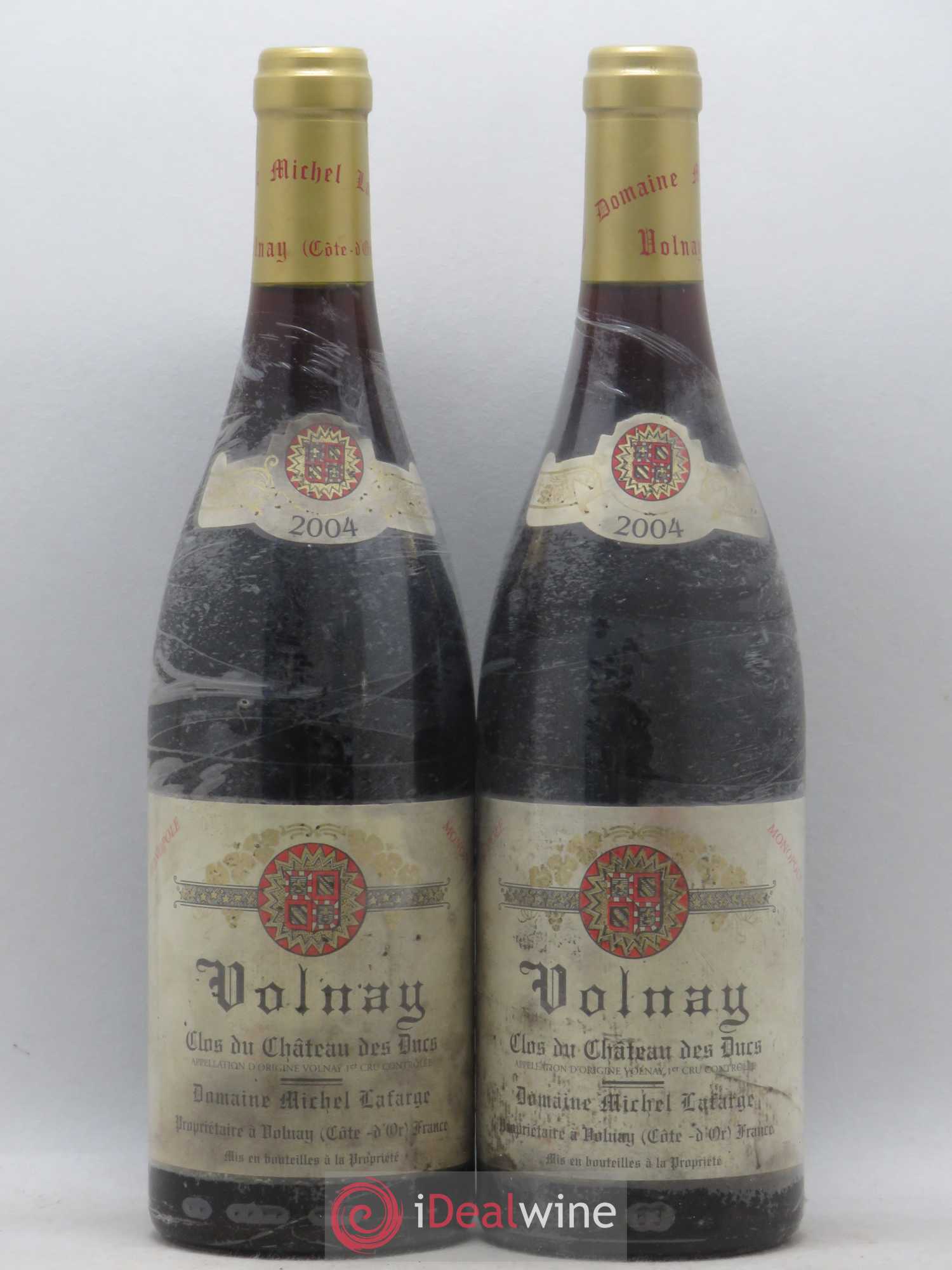Volnay 1er Cru Clos du Château des Ducs Lafarge (Domaine) 2004 - Lot de 2 bouteilles - 0