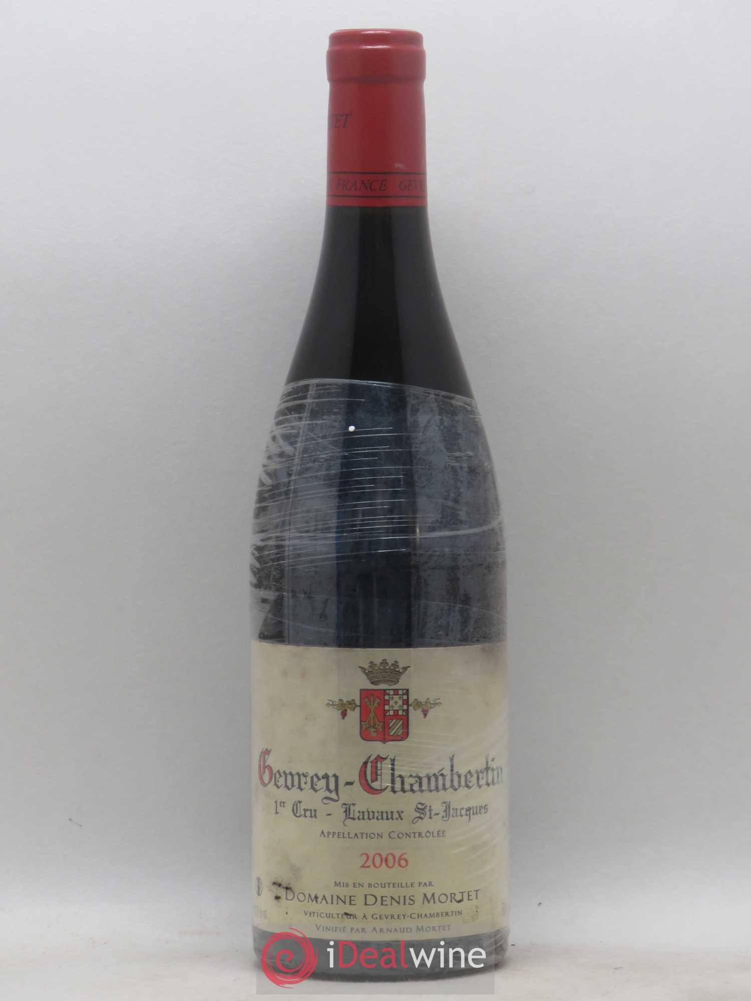 Gevrey-Chambertin 1er Cru Lavaux Saint Jacques Denis Mortet (Domaine) 2006 - Lot de 1 bouteille - 0
