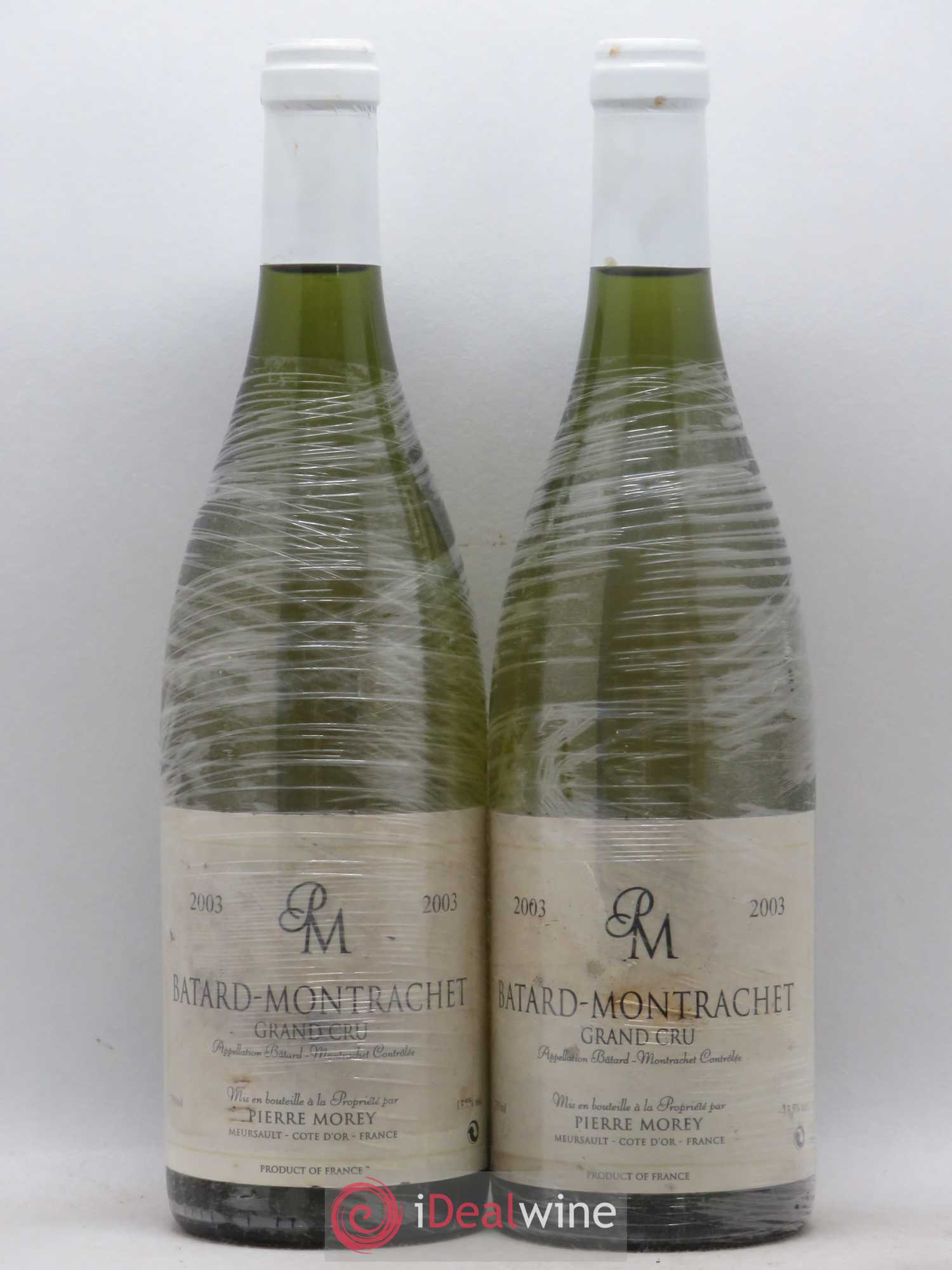 Bâtard-Montrachet Grand Cru Pierre Morey (Domaine) 2003 - Lot de 2 bouteilles - 0