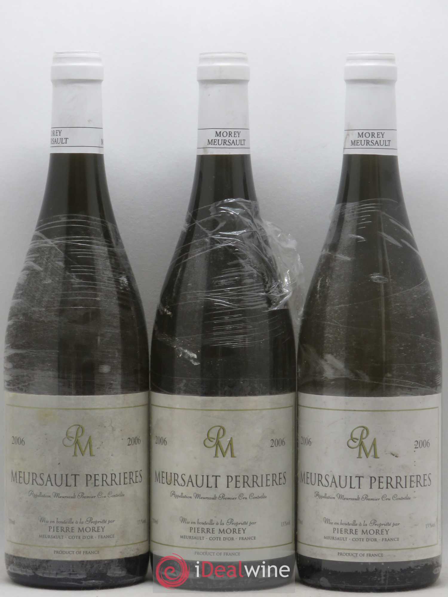 Meursault 1er Cru Perrières Pierre Morey (Domaine) 2006 - Lot de 3 bouteilles - 0