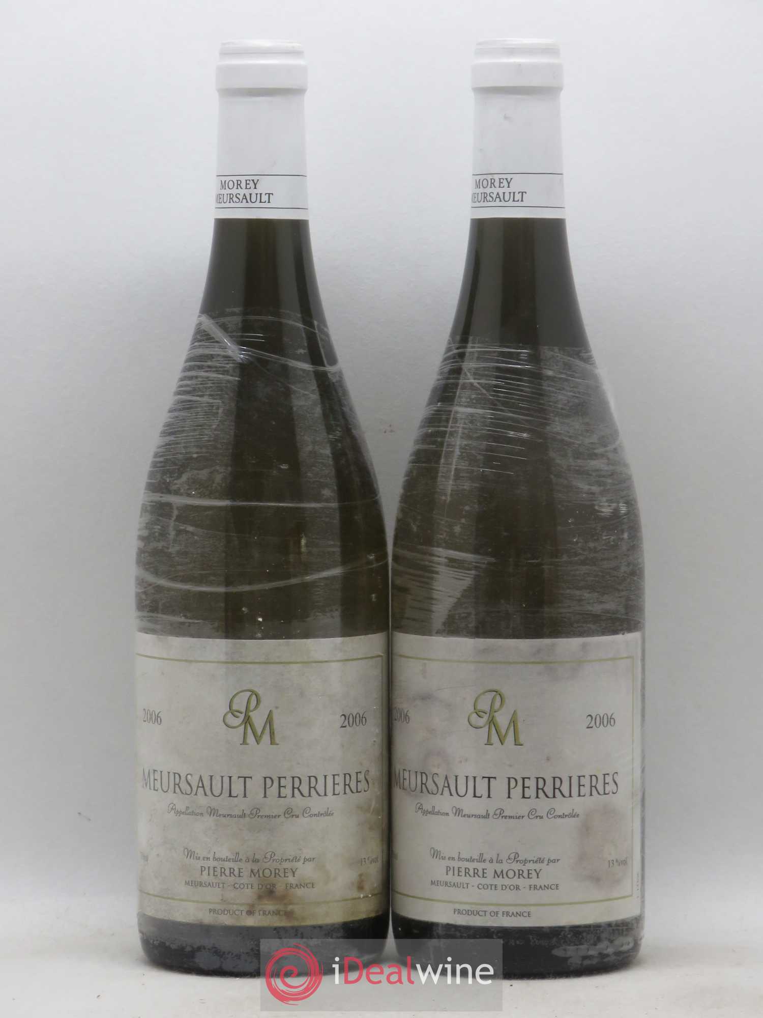 Meursault 1er Cru Perrières Pierre Morey (Domaine) 2006 - Lot de 2 bouteilles - 0