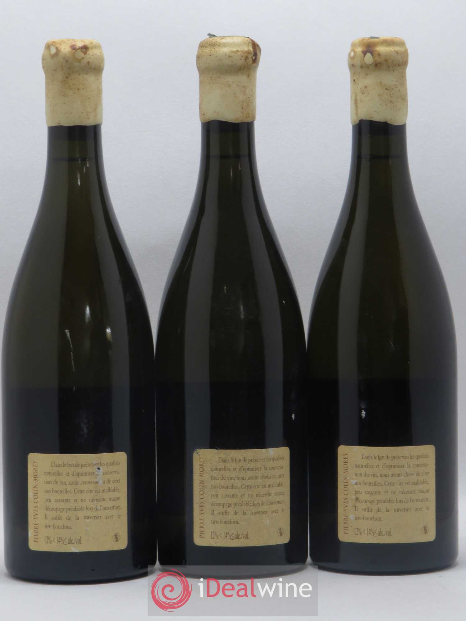 Chassagne-Montrachet 1er Cru Les Chenevottes Pierre-Yves Colin Morey 2010 - Lot de 3 bouteilles - 1