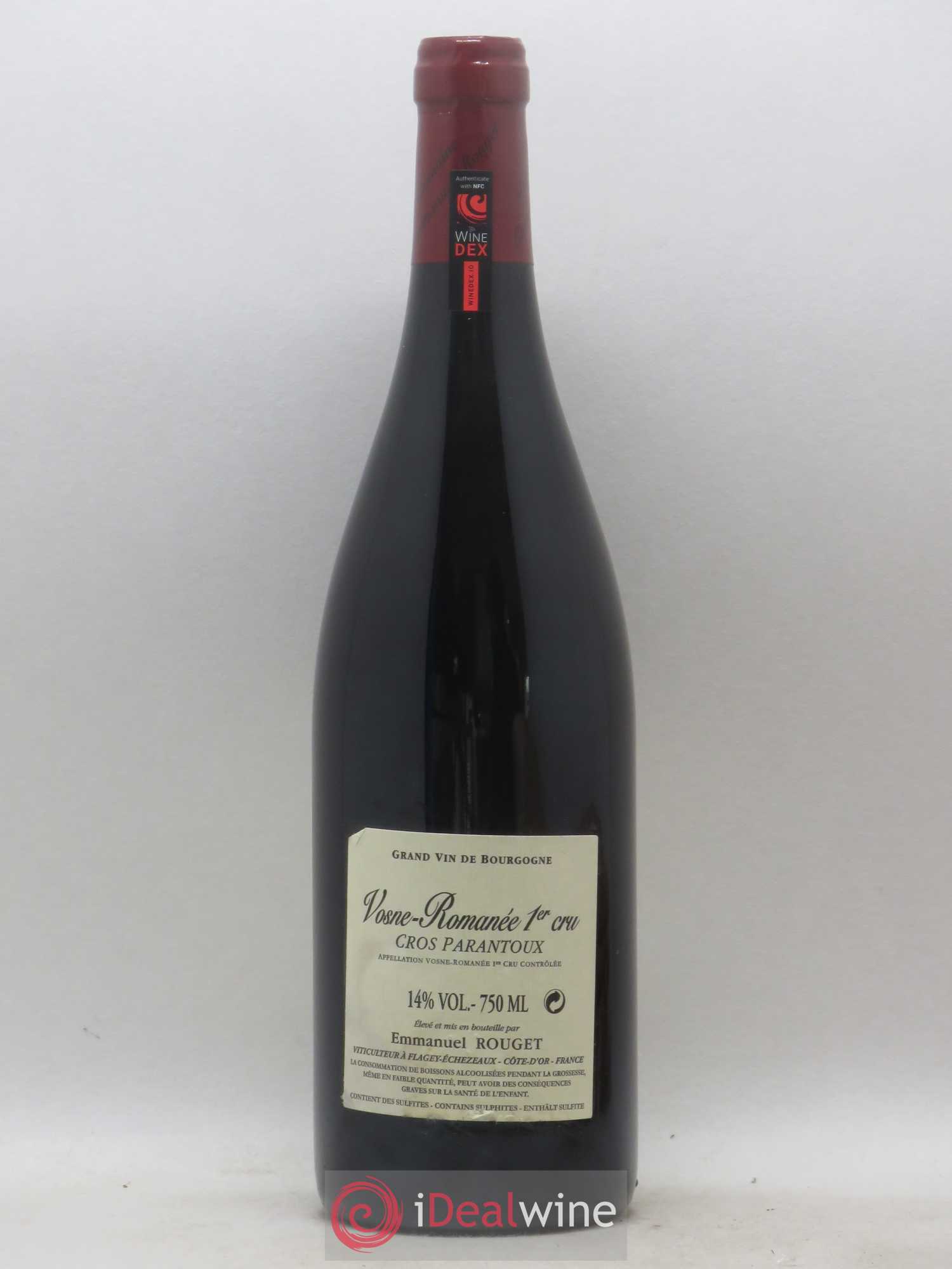 Vosne-Romanée 1er Cru Cros Parantoux Emmanuel Rouget 2015 - Posten von 1 Flasche - 1