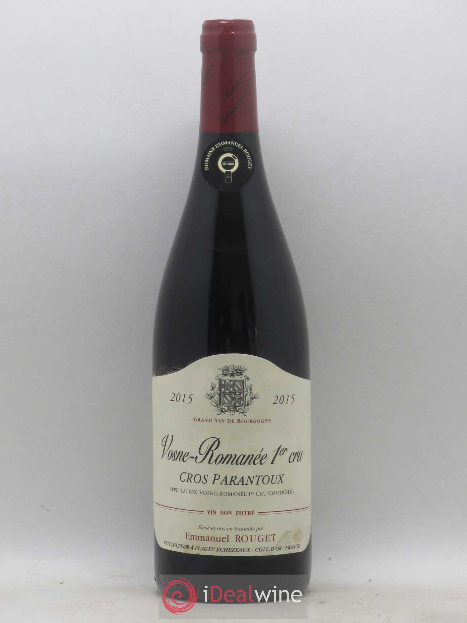 Vosne-Romanée 1er Cru Cros Parantoux Emmanuel Rouget 2015 - Posten von 1 Flasche - 0