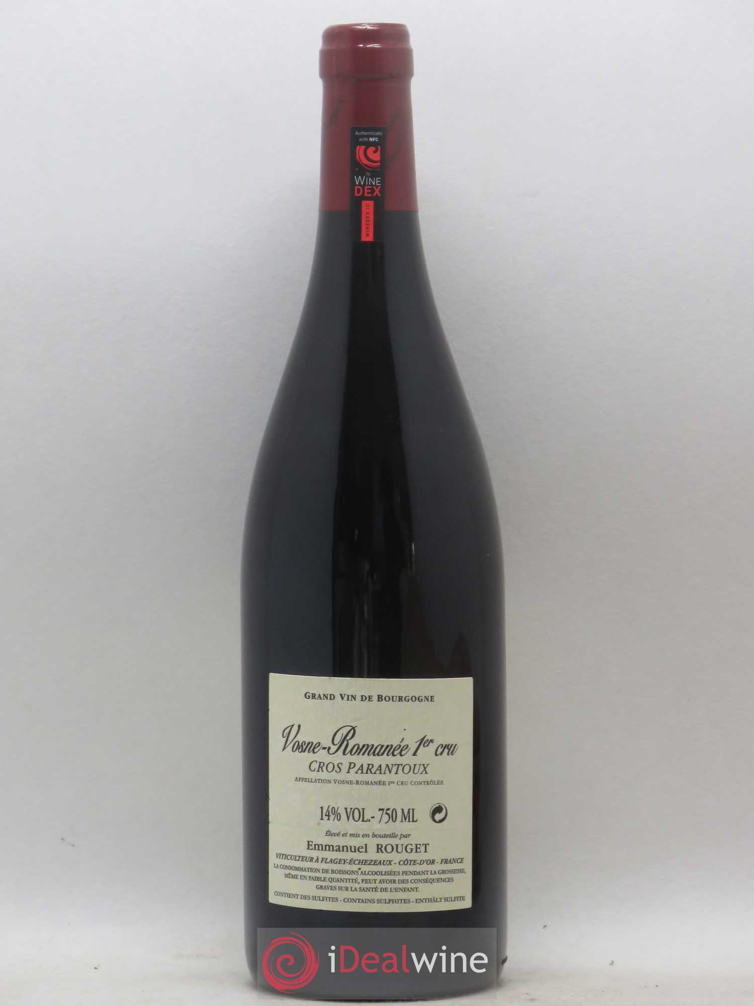 Vosne-Romanée 1er Cru Cros Parantoux Emmanuel Rouget 2015 - Posten von 1 Flasche - 1