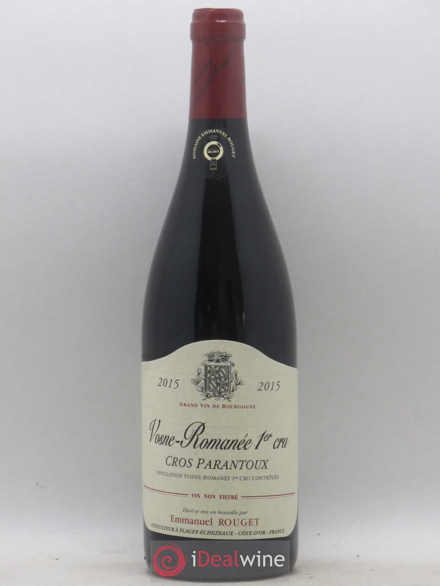 Vosne-Romanée 1er Cru Cros Parantoux Emmanuel Rouget 2015 - Posten von 1 Flasche - 0