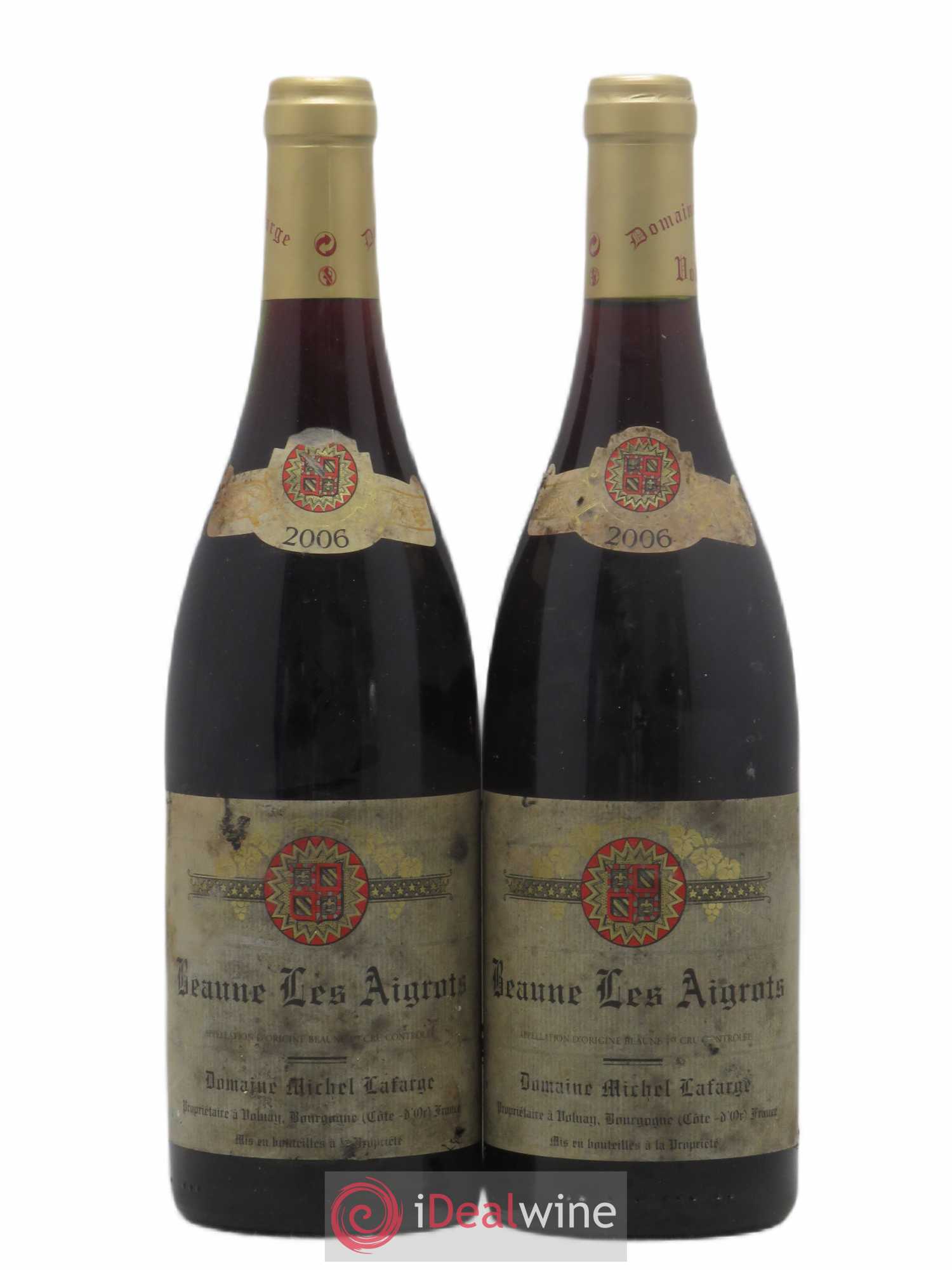 Beaune 1er Cru Les Aigrots Lafarge (Domaine) 2006 - Lot de 2 bouteilles - 0