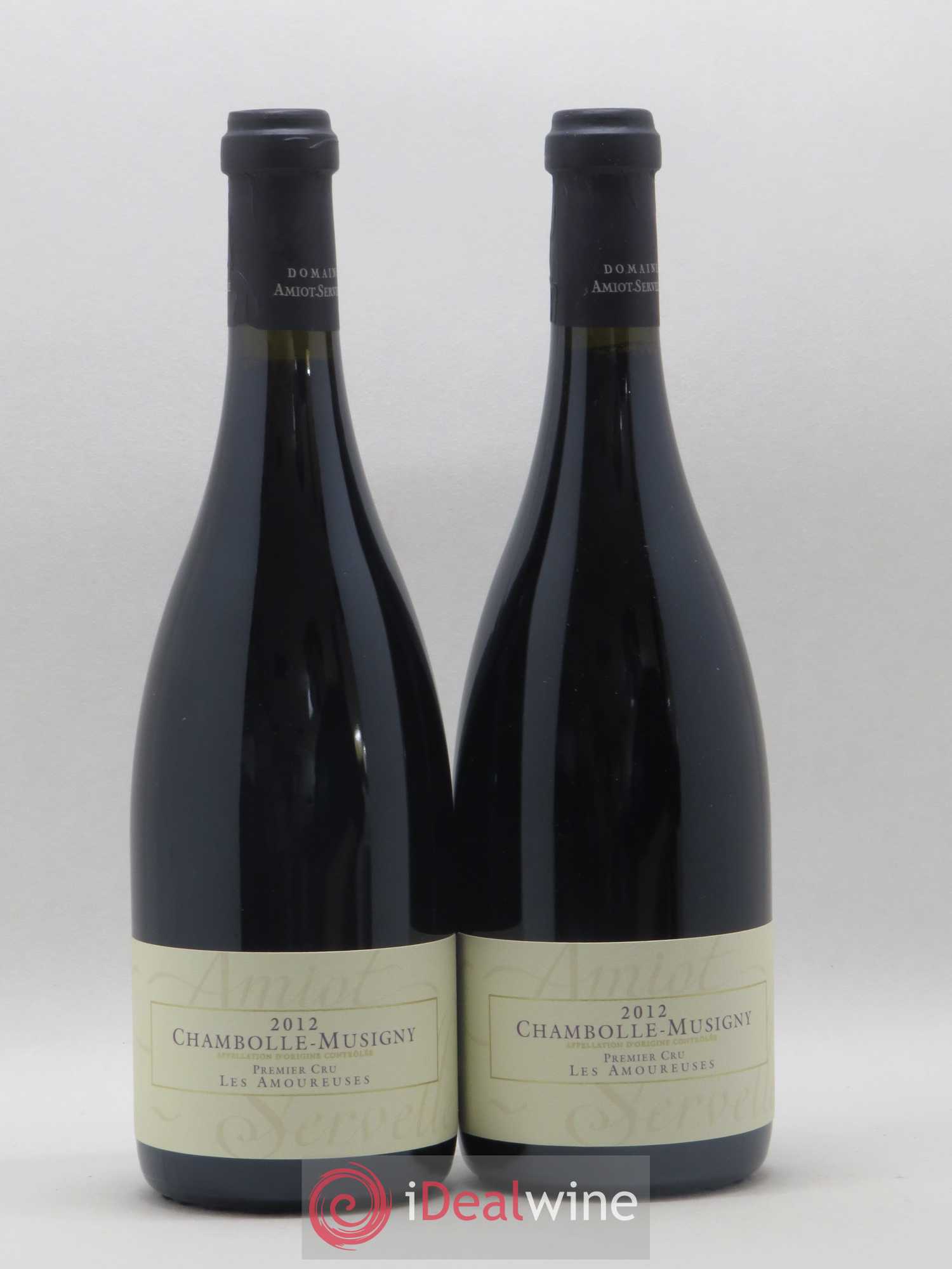 Chambolle-Musigny 1er Cru Les Amoureuses Amiot-Servelle 2012 - Lot de 2 bouteilles - 0