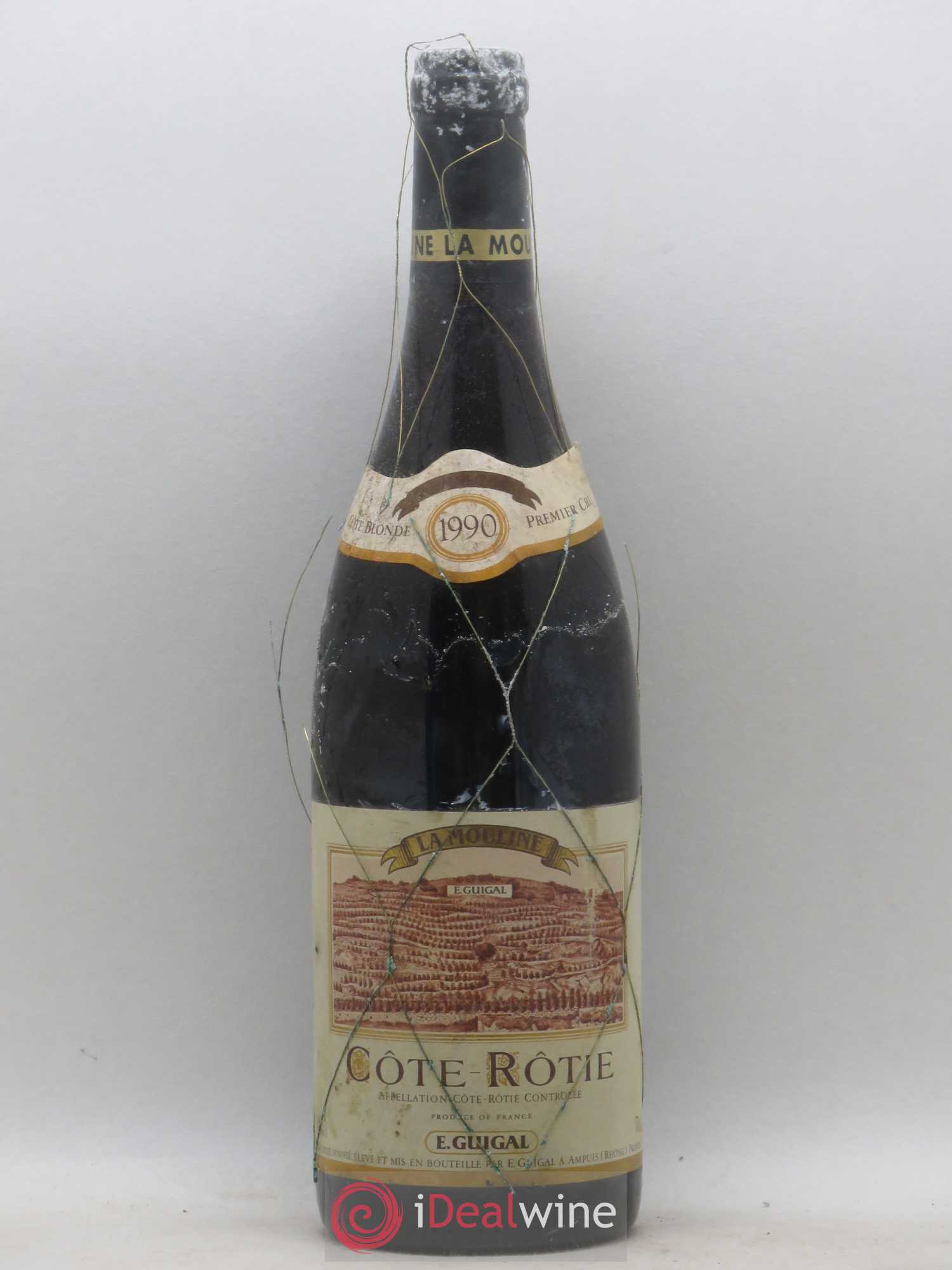 Côte-Rôtie La Mouline Guigal 1990 - Lot de 1 bouteille - 0
