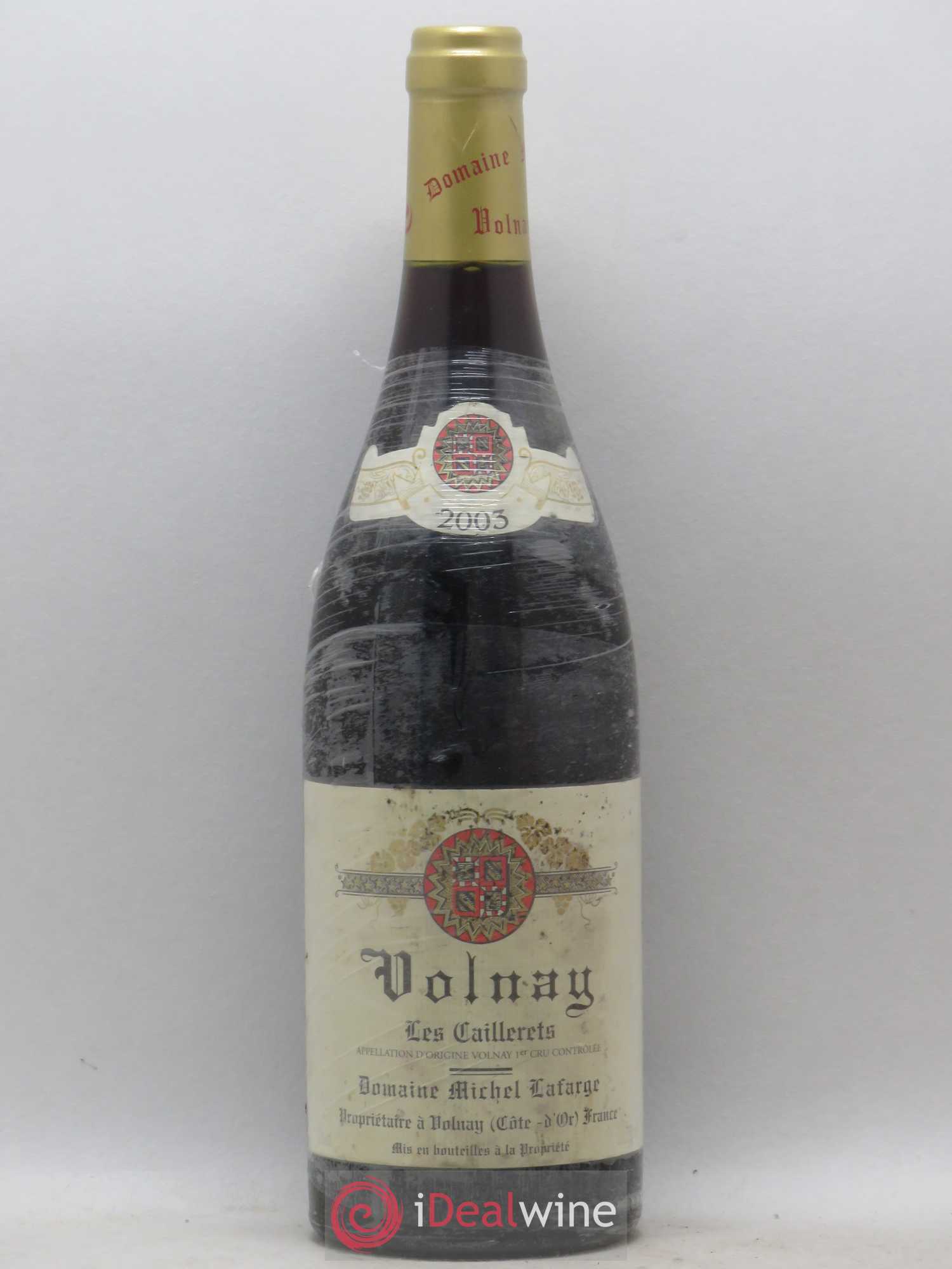 Volnay 1er Cru Les Caillerets Lafarge (Domaine) 2003 - Lot de 1 bouteille - 0