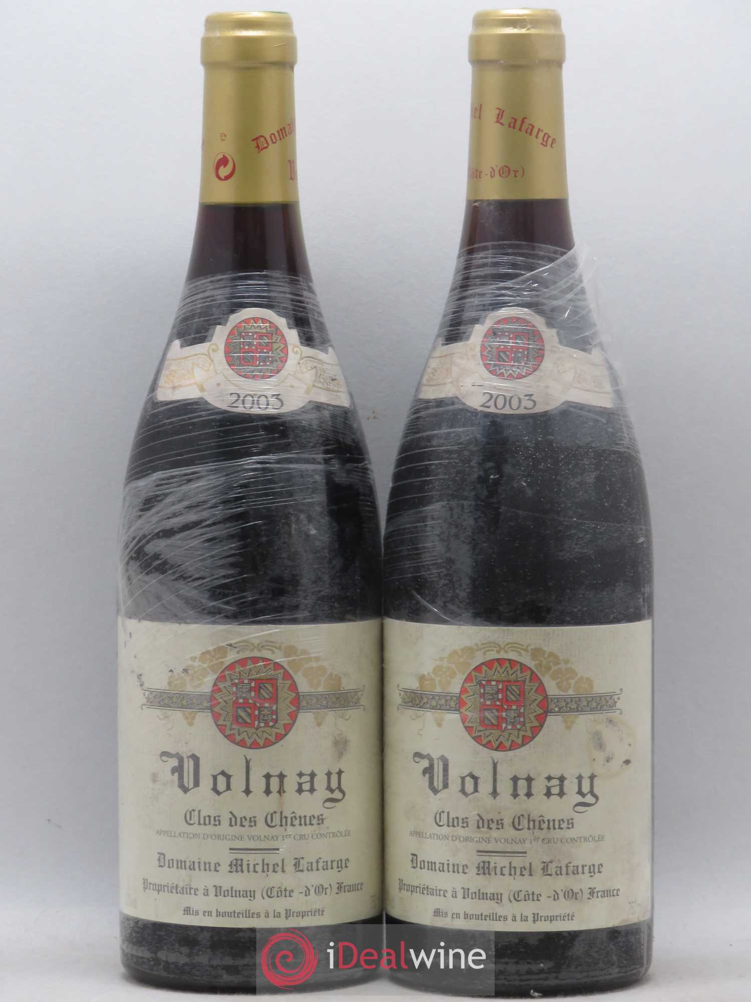 Volnay 1er Cru Clos des Chênes Lafarge (Domaine) 2003 - Lot de 2 bouteilles - 0