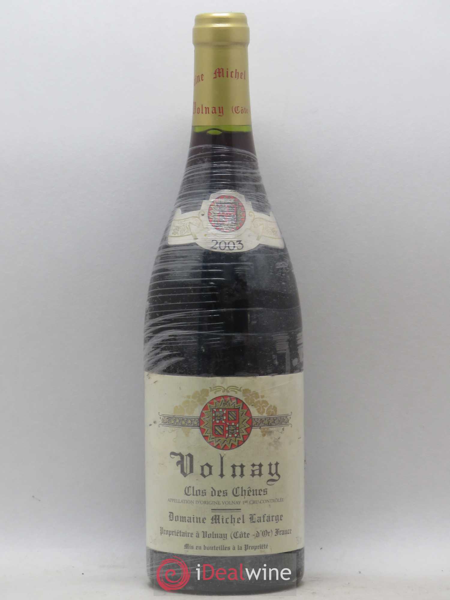 Volnay 1er Cru Clos des Chênes Lafarge (Domaine) 2003 - Lot de 1 bouteille - 0