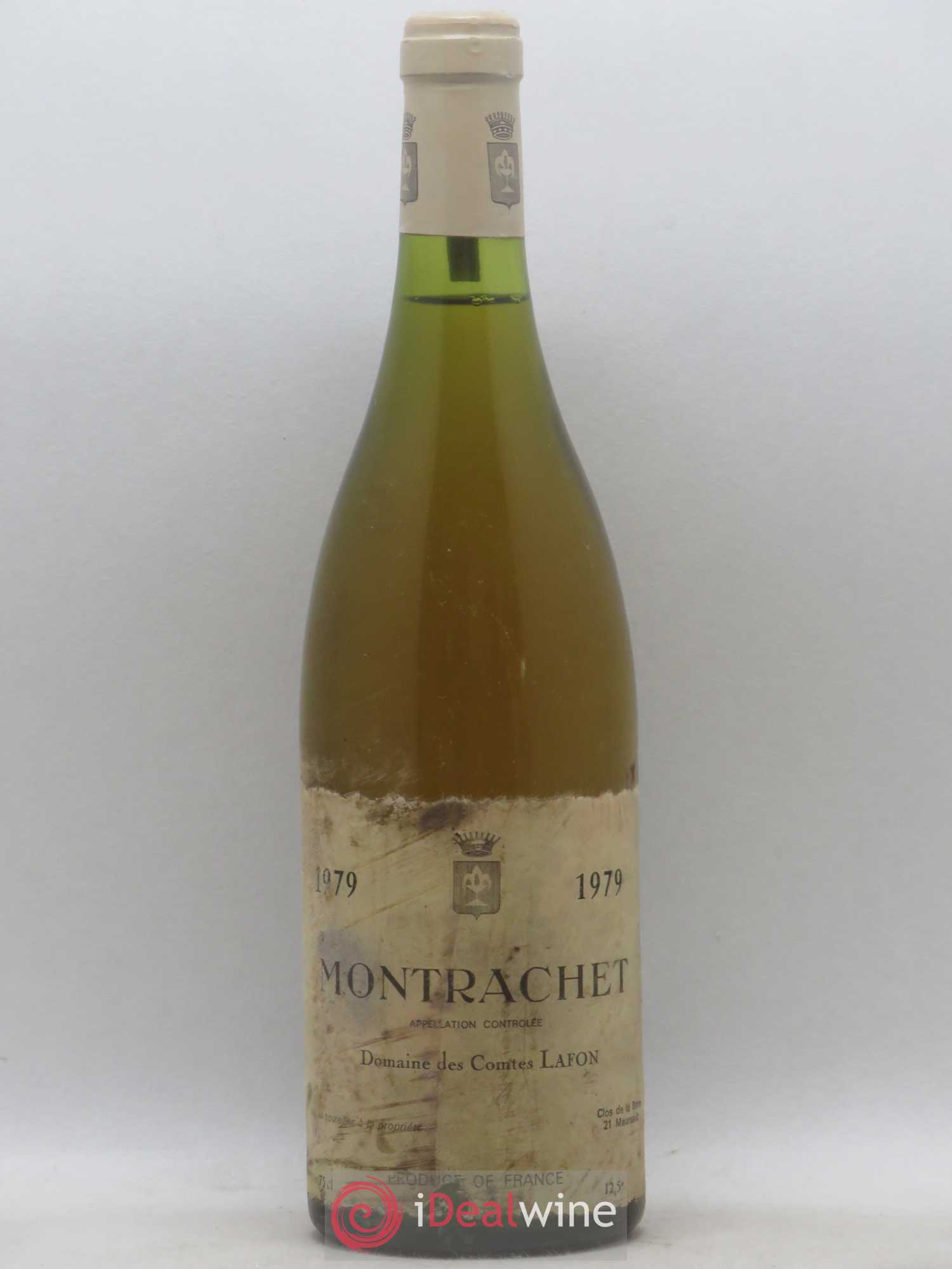 Montrachet Grand Cru Comtes Lafon (Domaine des) 1979 - Lot de 1 bouteille - 0